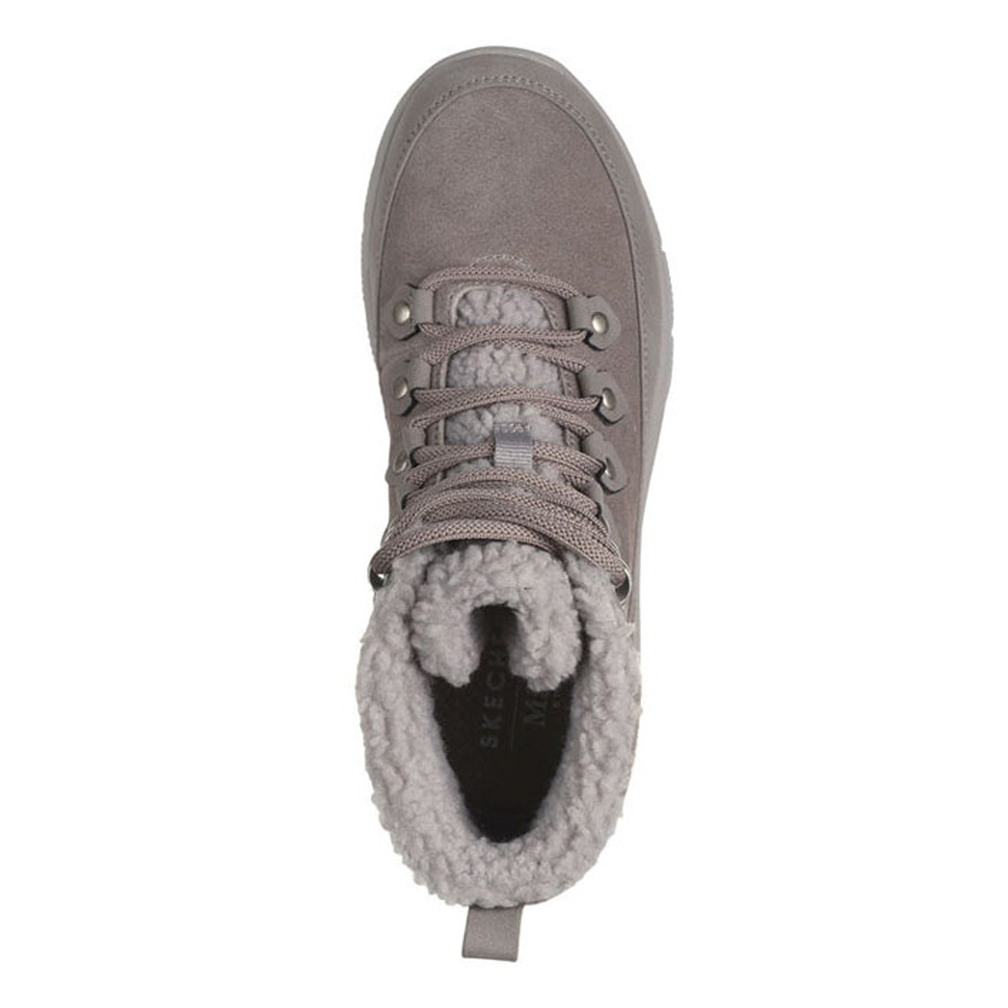 Peltz Shoes Women's Skechers Martha Stewart Easy Going Winter Road Boot Dark Taupe 158832-DKTP