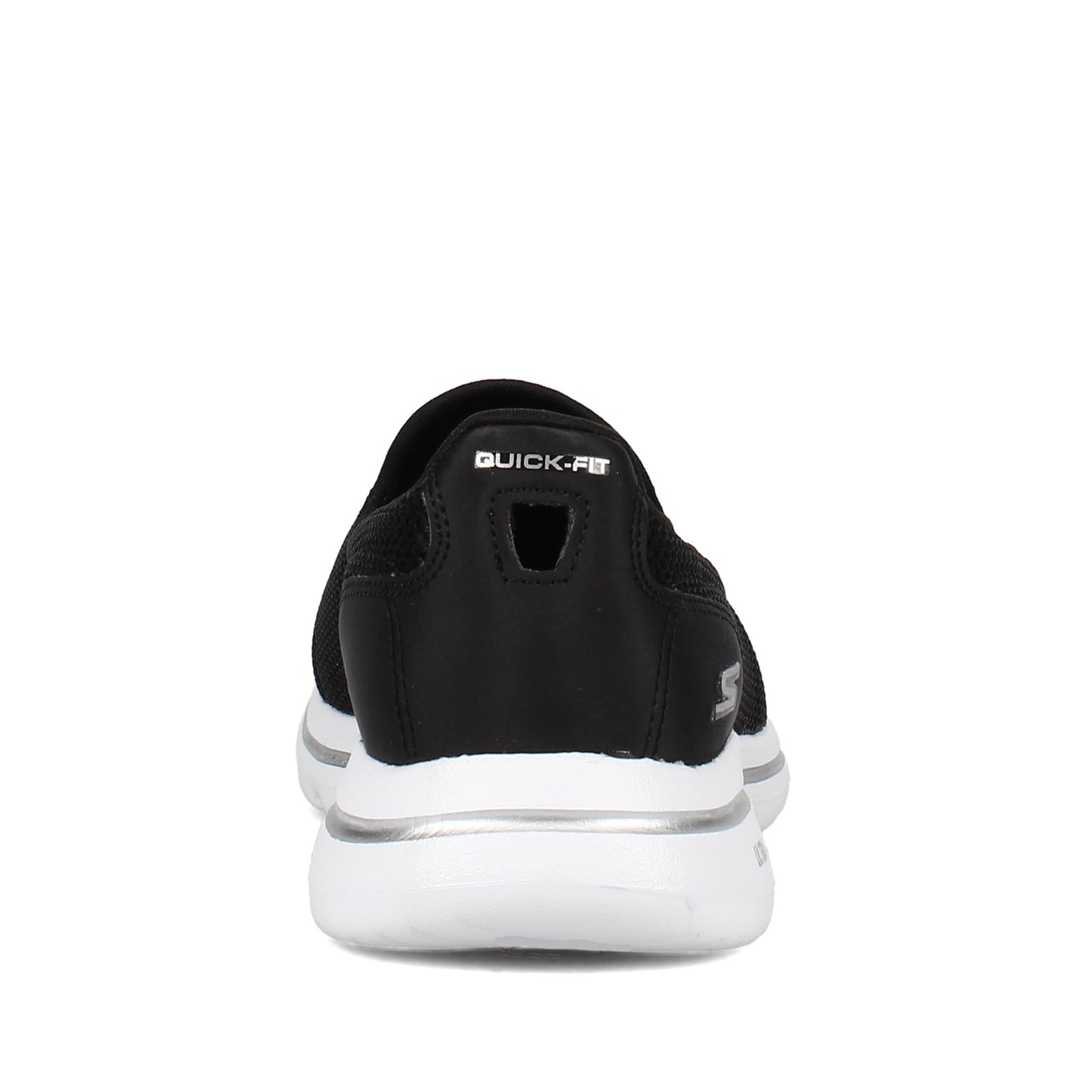 Peltz Shoes Women's Skechers Performance Go Walk 5 Slip-On - Wide Width BLACK / WHITE 15901W-BKW