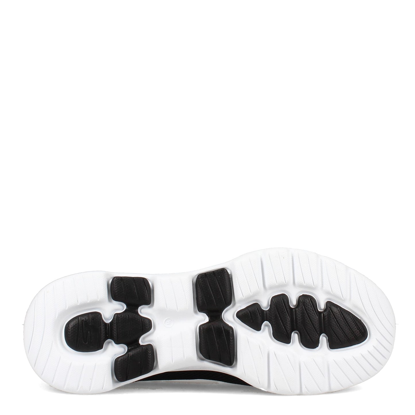 Peltz Shoes Women's Skechers Performance Go Walk 5 Slip-On - Wide Width BLACK / WHITE 15901W-BKW