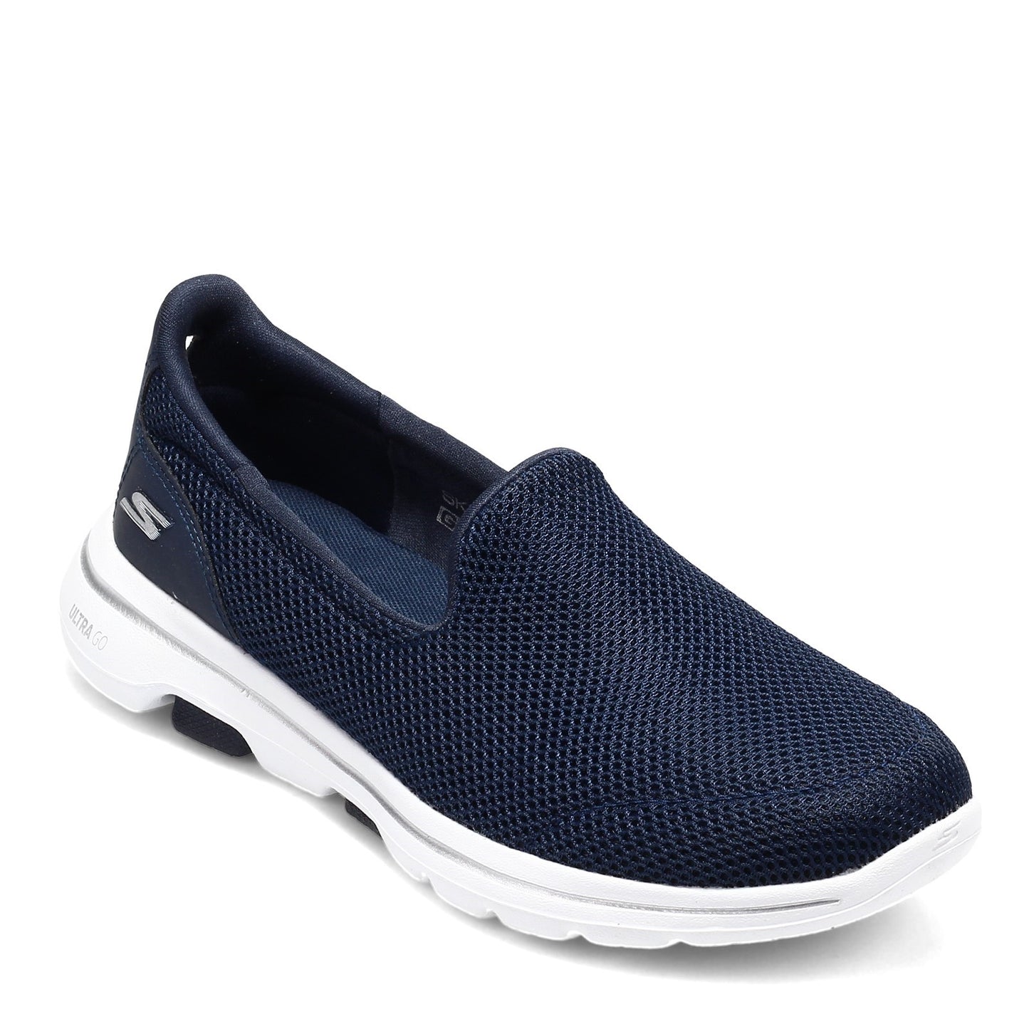 Peltz Shoes Women's Skechers Performance Go Walk 5 Slip-On - Wide Width NAVY 15901W-NVW