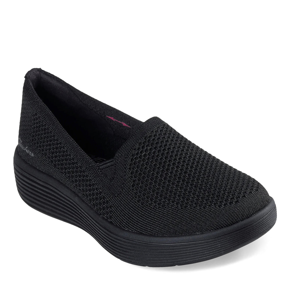 Skechers Arch Fit Laguna - Adore Her Women's Shoes Black : 7 B