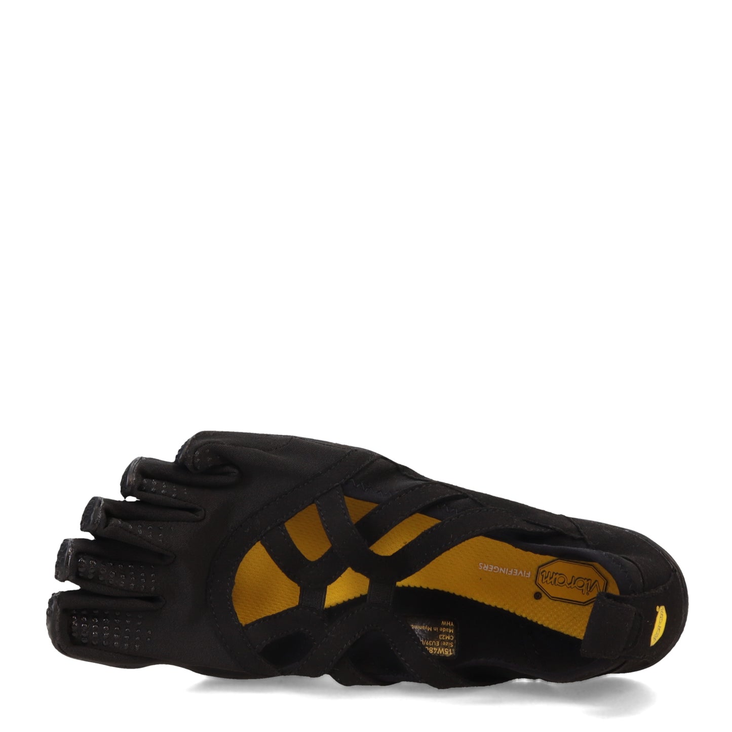 Peltz Shoes Women's Vibram Five Fingers Alitza Loop Training Shoe Black 15W4801