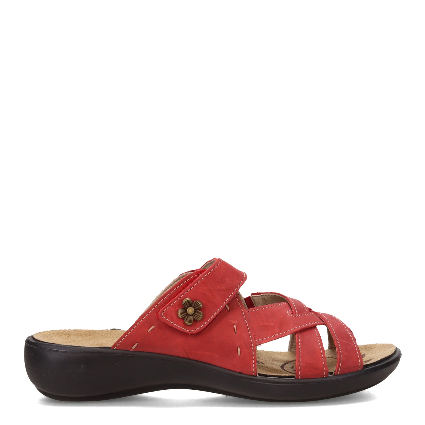 Peltz Shoes Women's Romika Ibiza 99 Slide Sandal HIBISCUS GARDEN 16099-40450