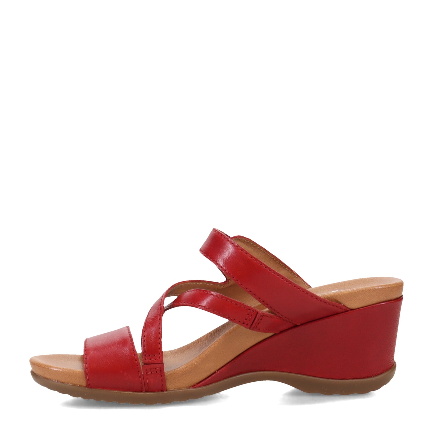 Peltz Shoes Women's Dansko Ana Sandal Red 1610-041200