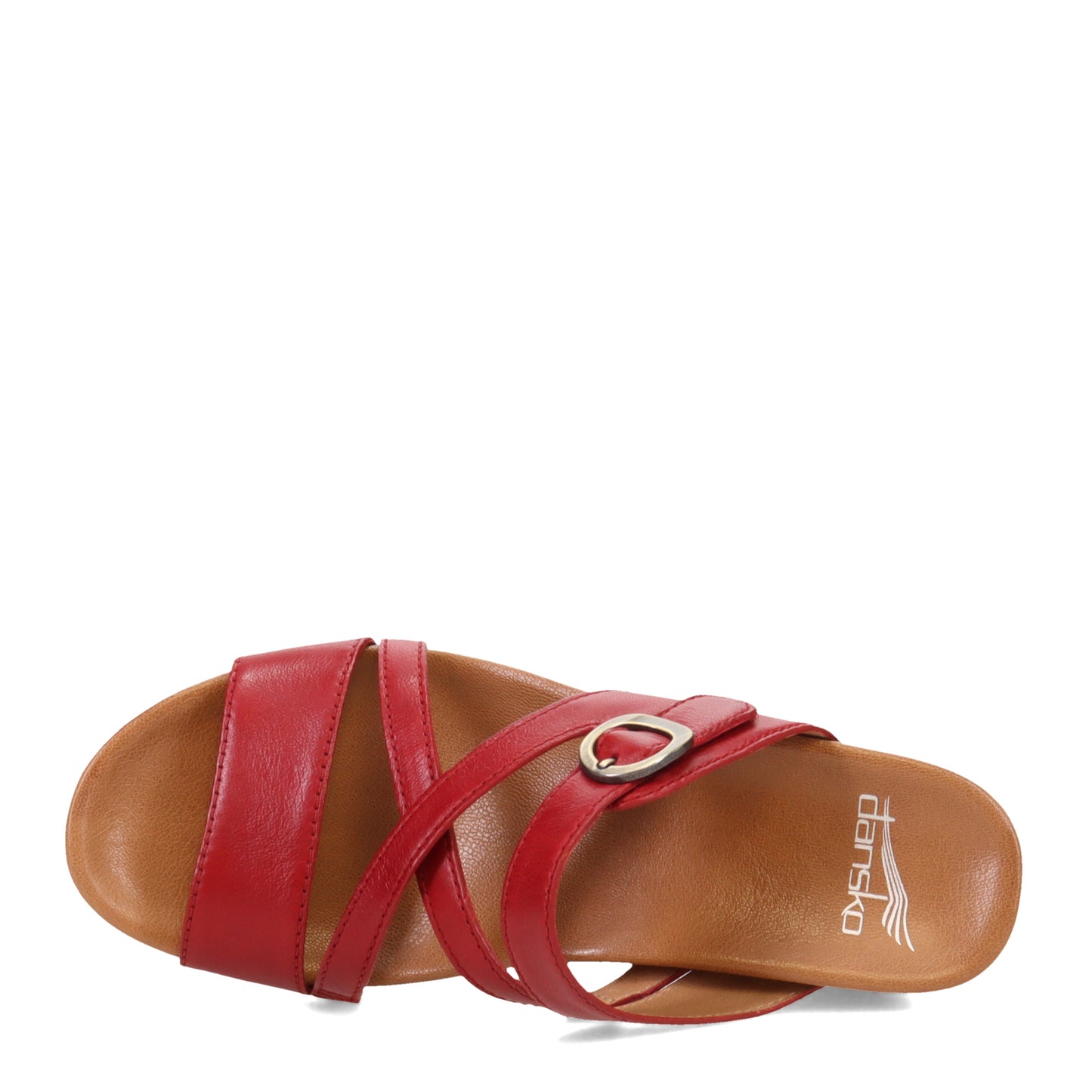 Peltz Shoes Women's Dansko Ana Sandal Red 1610-041200