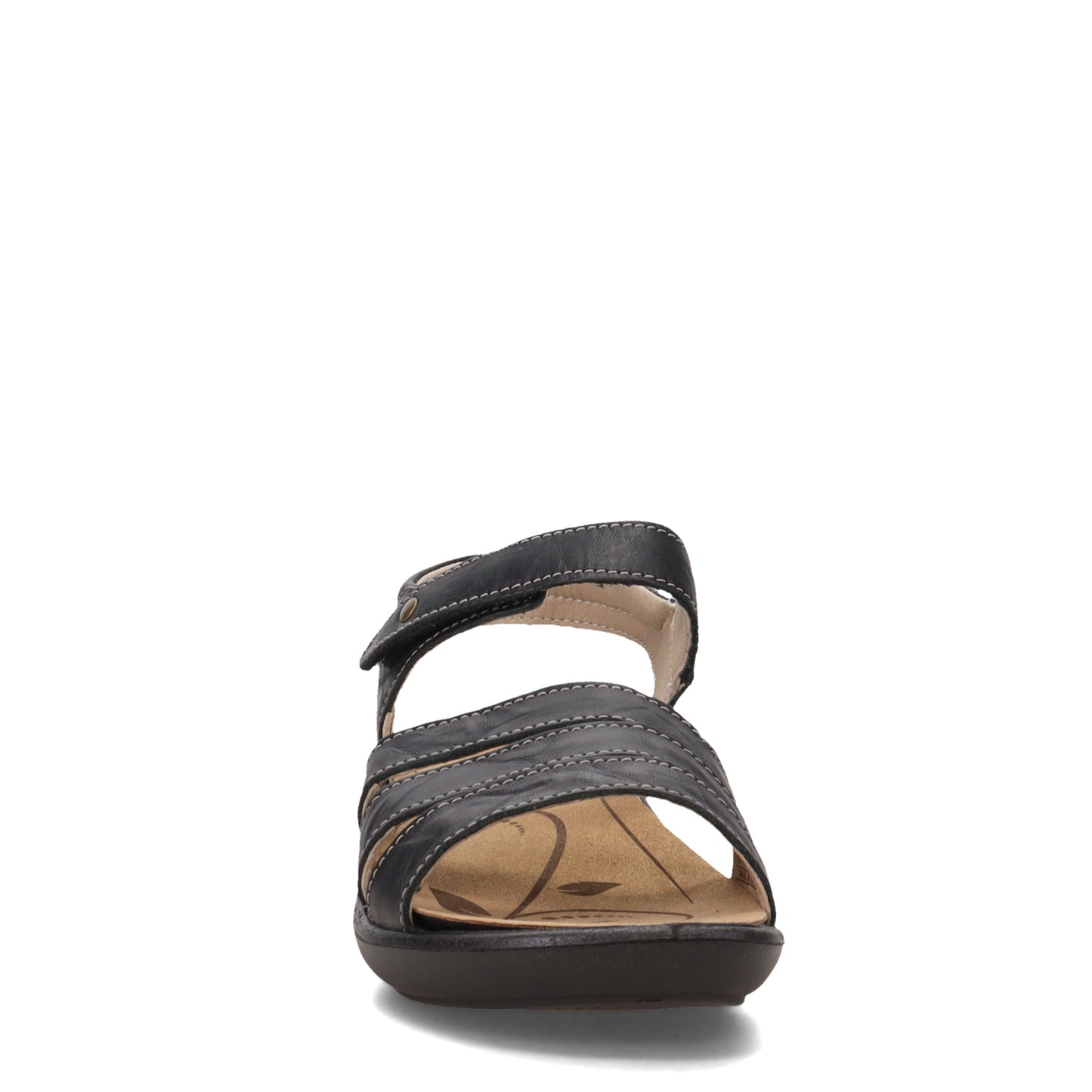 Peltz Shoes Women's Romika Ibiza 111 Sandal BLACK CAPRI 16111-40100