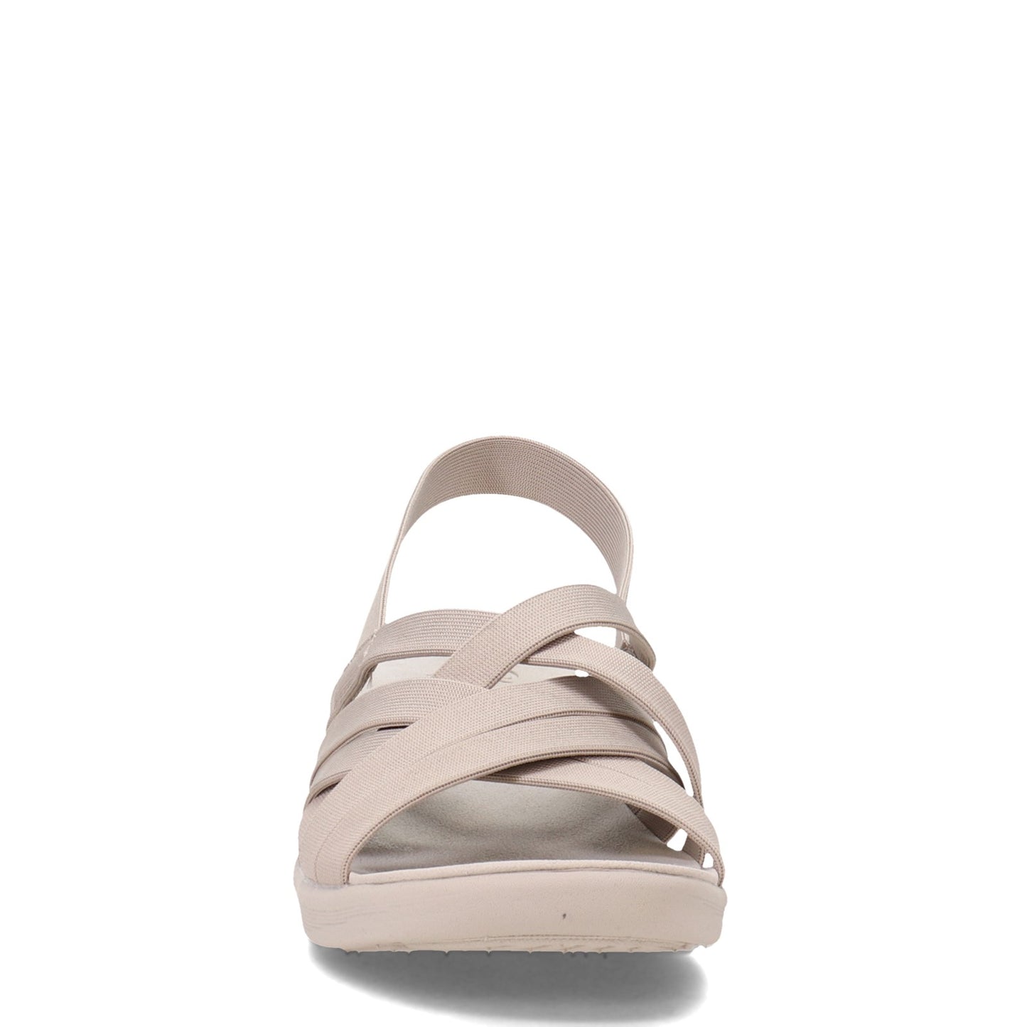 Peltz Shoes Women's Skechers Arya - True Calling Sandal TAUPE 163162-TPE