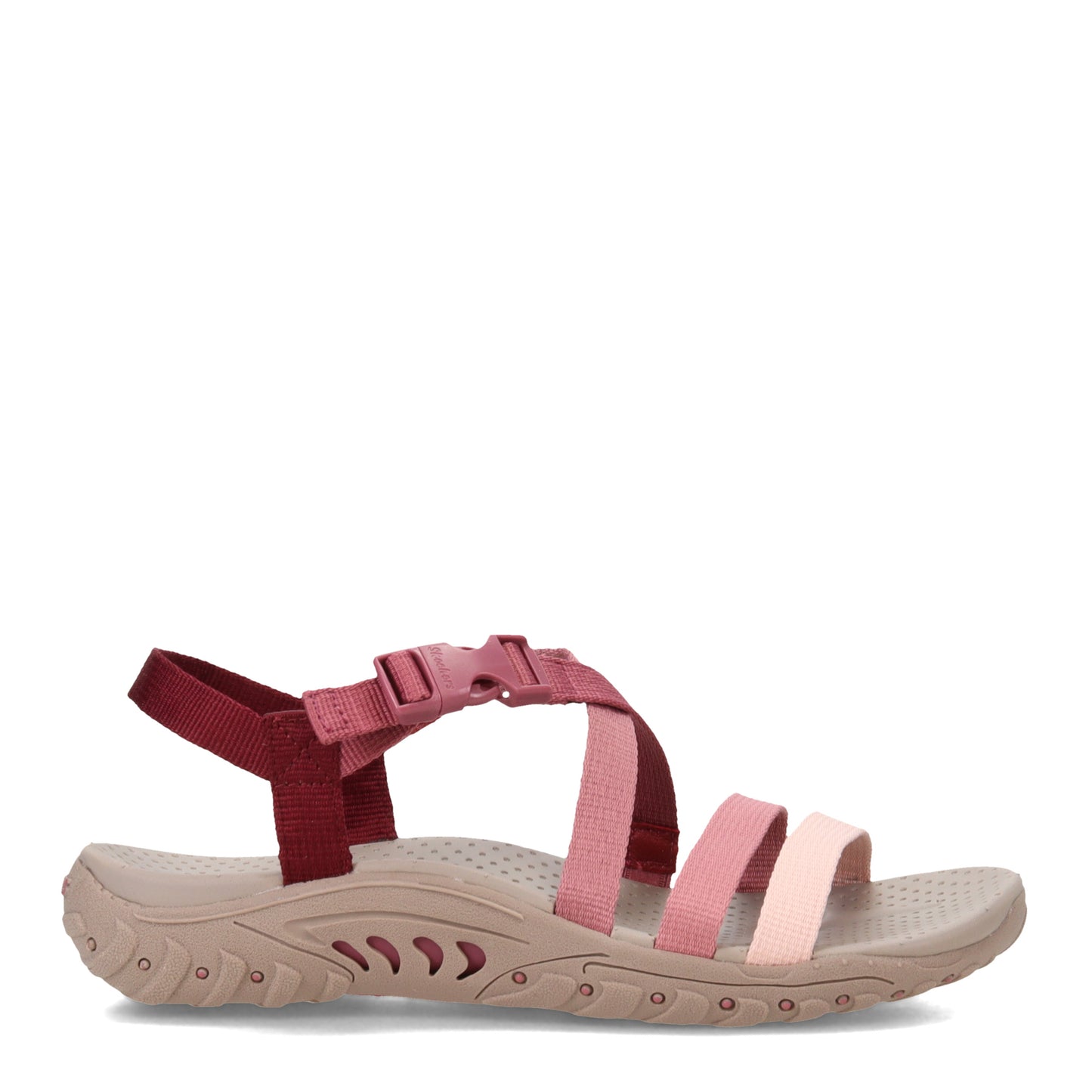 Peltz Shoes Women's Skechers Reggae - On the Coast Sandal MAUVE 163300-MVE