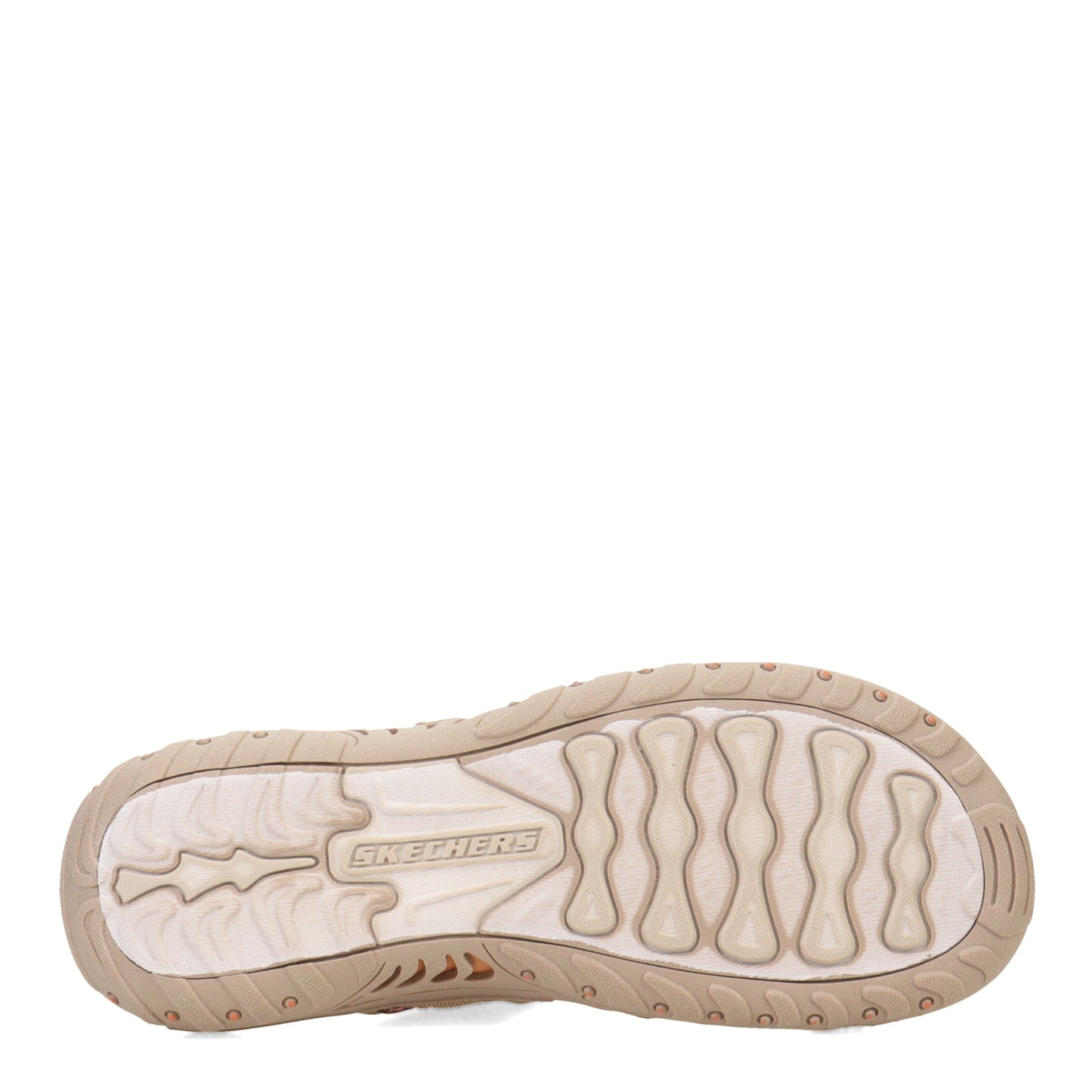 Peltz Shoes Women's Skechers Reggae - All Natural Sandal TAUPE 163342-TPMT