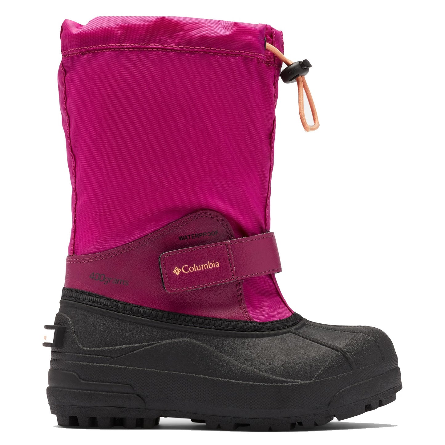 Peltz Shoes Kid's Columbia Powderbug Forty Snow Boot - Little Kid & Big Kid FUCHSIA 1637901-665