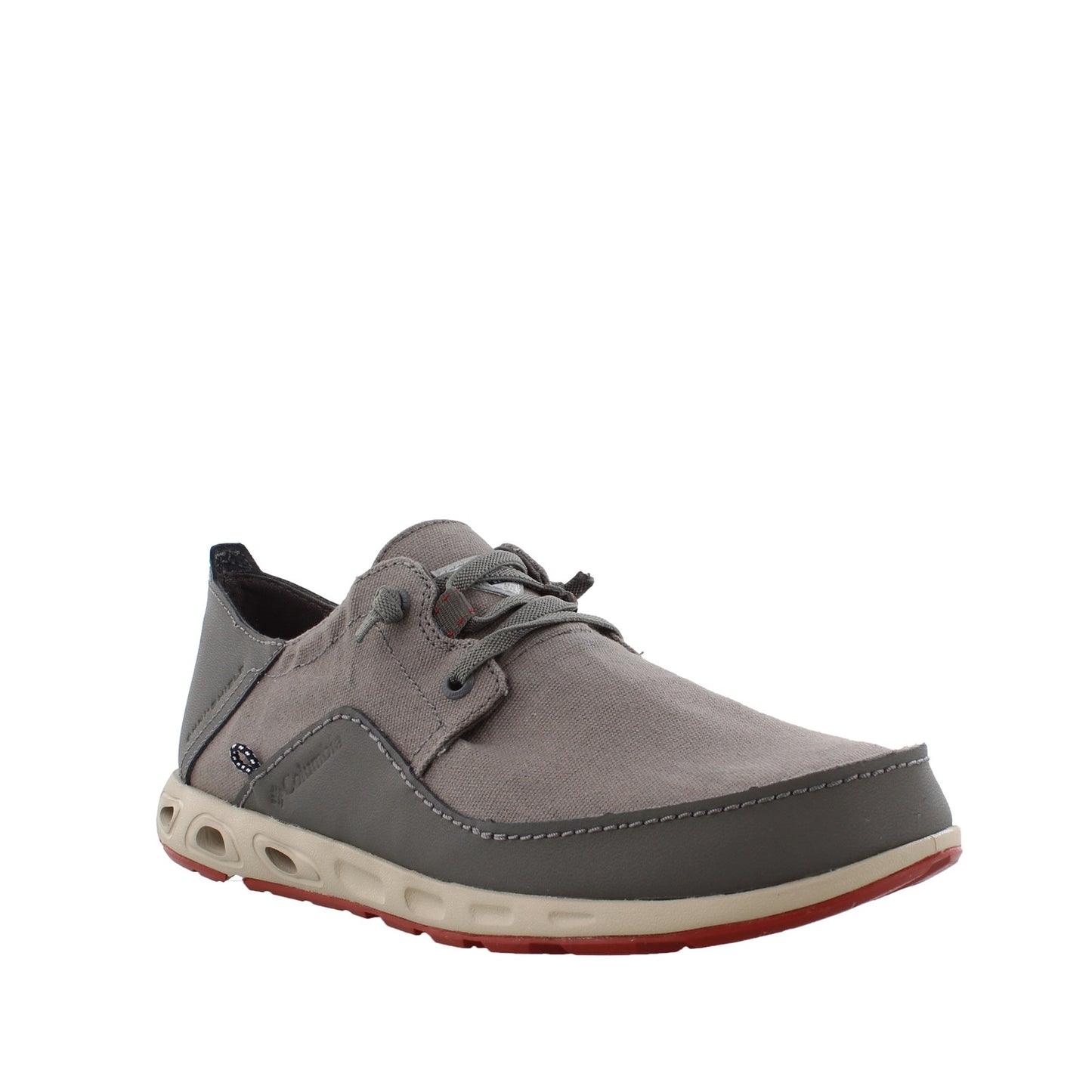 Peltz Shoes Men's Columbia PFG Bahama Vent Relaxed PFG Slip on Shoes GRAY 1661511-023