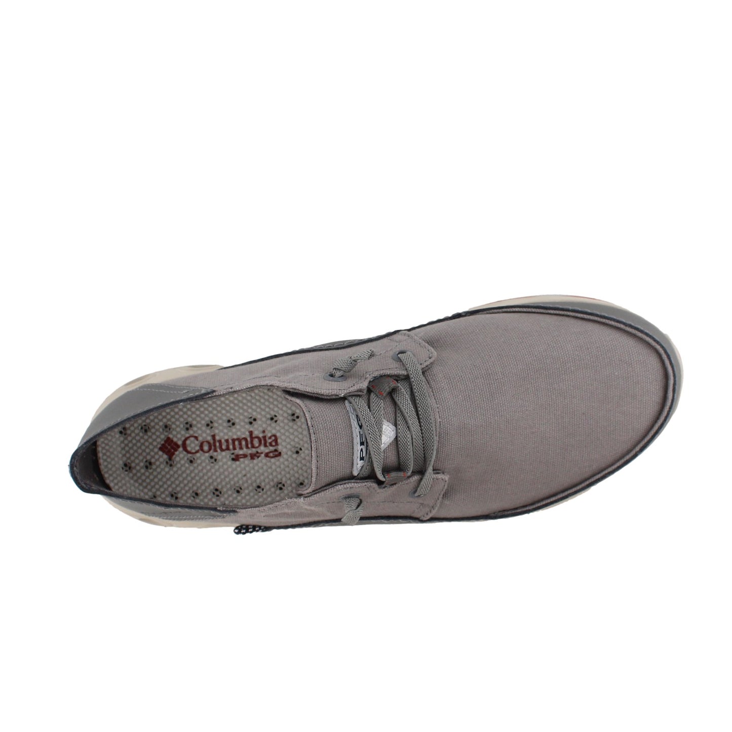 Peltz Shoes Men's Columbia PFG Bahama Vent Relaxed PFG Slip on Shoes GRAY 1661511-023