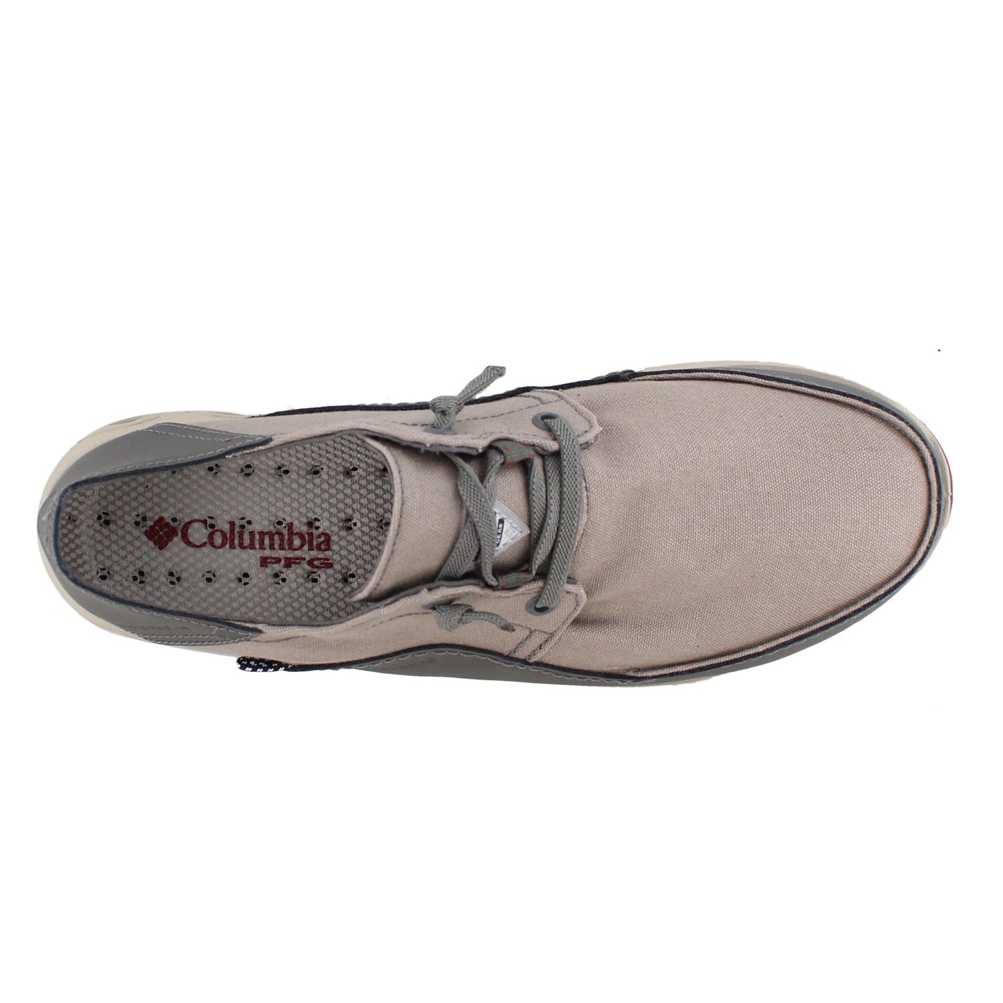 Peltz Shoes Men's Columbia Bahama Vent PFG Shoe - Wide Width GRAY 1661512-023