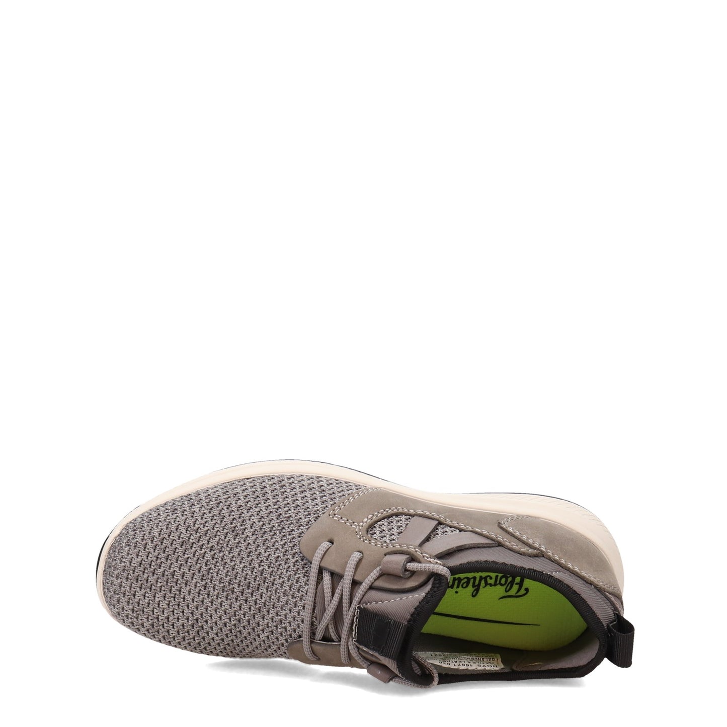 Peltz Shoes Boy's Florsheim Great Lakes Knit Plain Toe Sneaker - Little Kid & Big Kid GRAY 16671-020