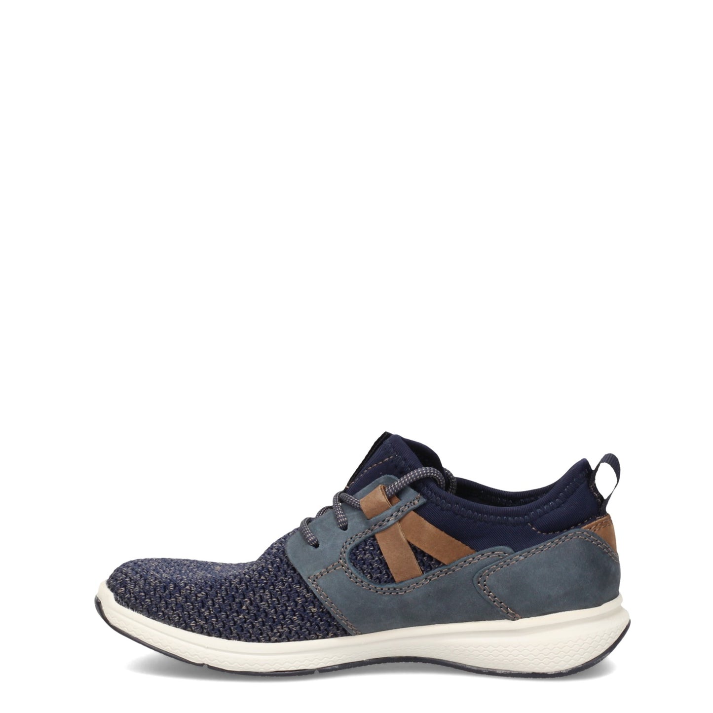 Peltz Shoes Boy's Florsheim Great Lakes Knit Plain Toe Sneaker - Little Kid & Big Kid NAVY 16671-410