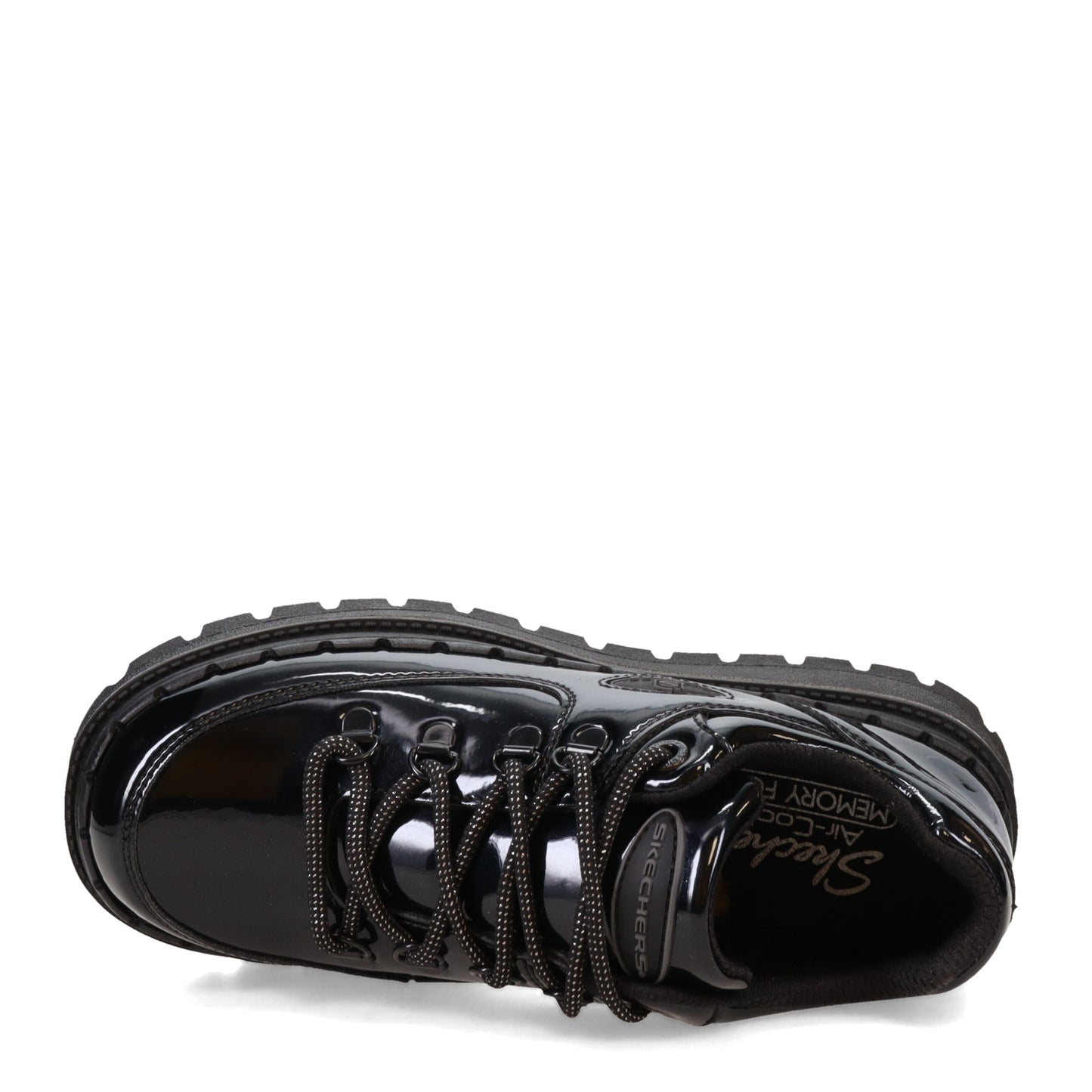 Peltz Shoes Women's Skechers Jammers - Cool Block Lace-Up BLACK 167073-BPT