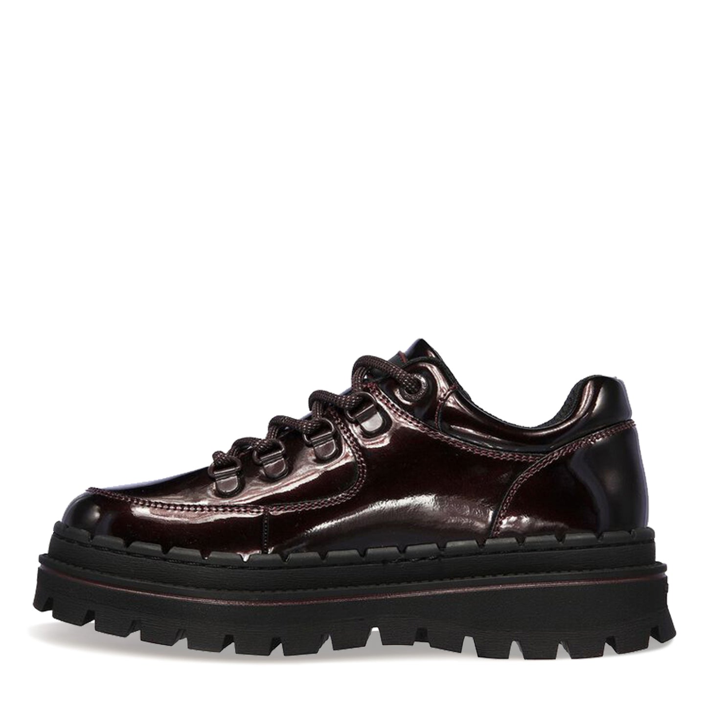 Peltz Shoes Women's Skechers Jammers - Cool Block Lace-Up BURGUNDY 167073-BURG