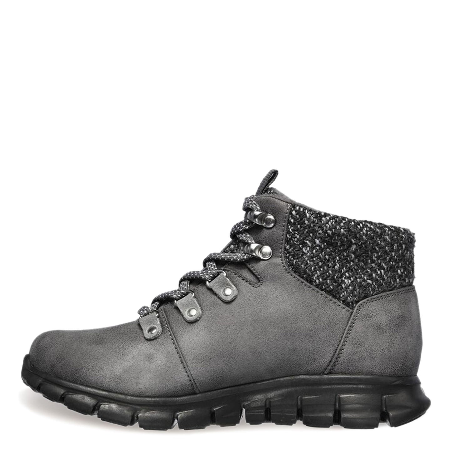 Peltz Shoes Women's Skechers Synergy - Cold Daze Boot Charcoal 167200-CCL