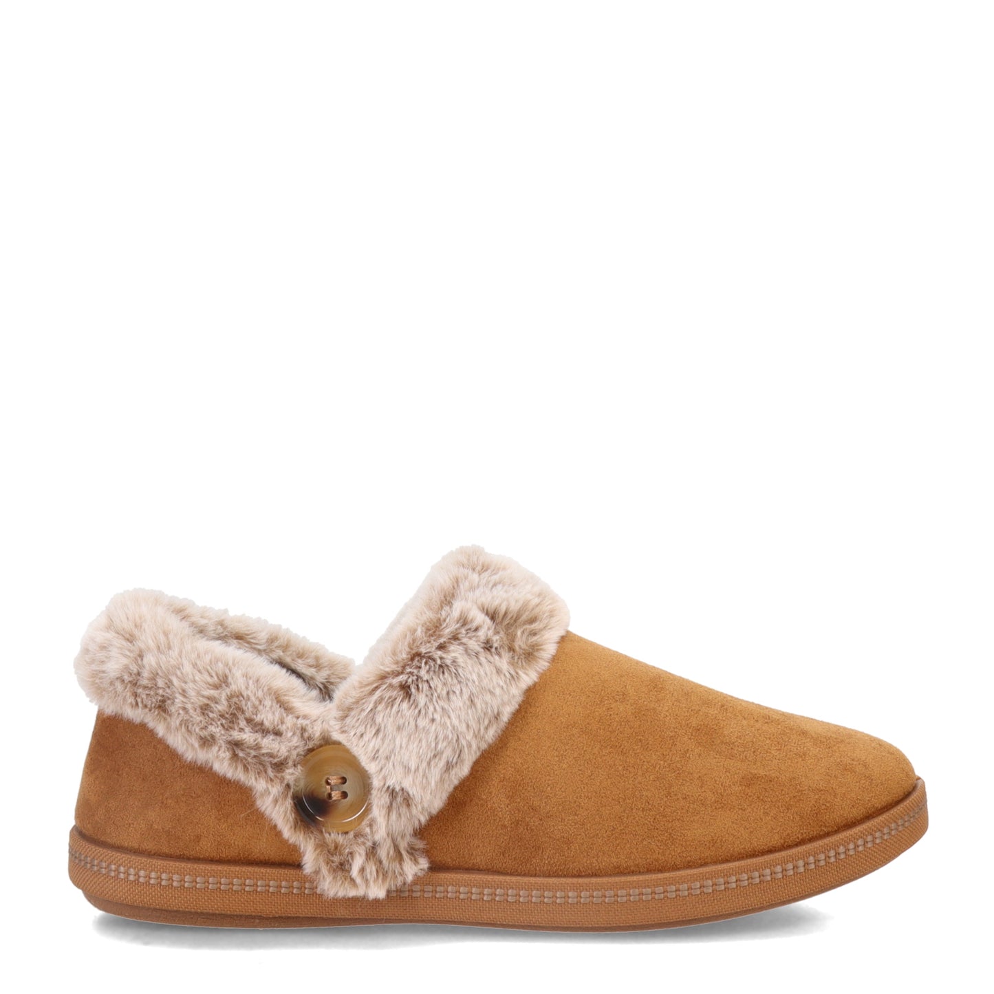 Peltz Shoes Women's Skechers Cozy Campfire Fresh Toast Slipper Chestnut 167219-CSNT