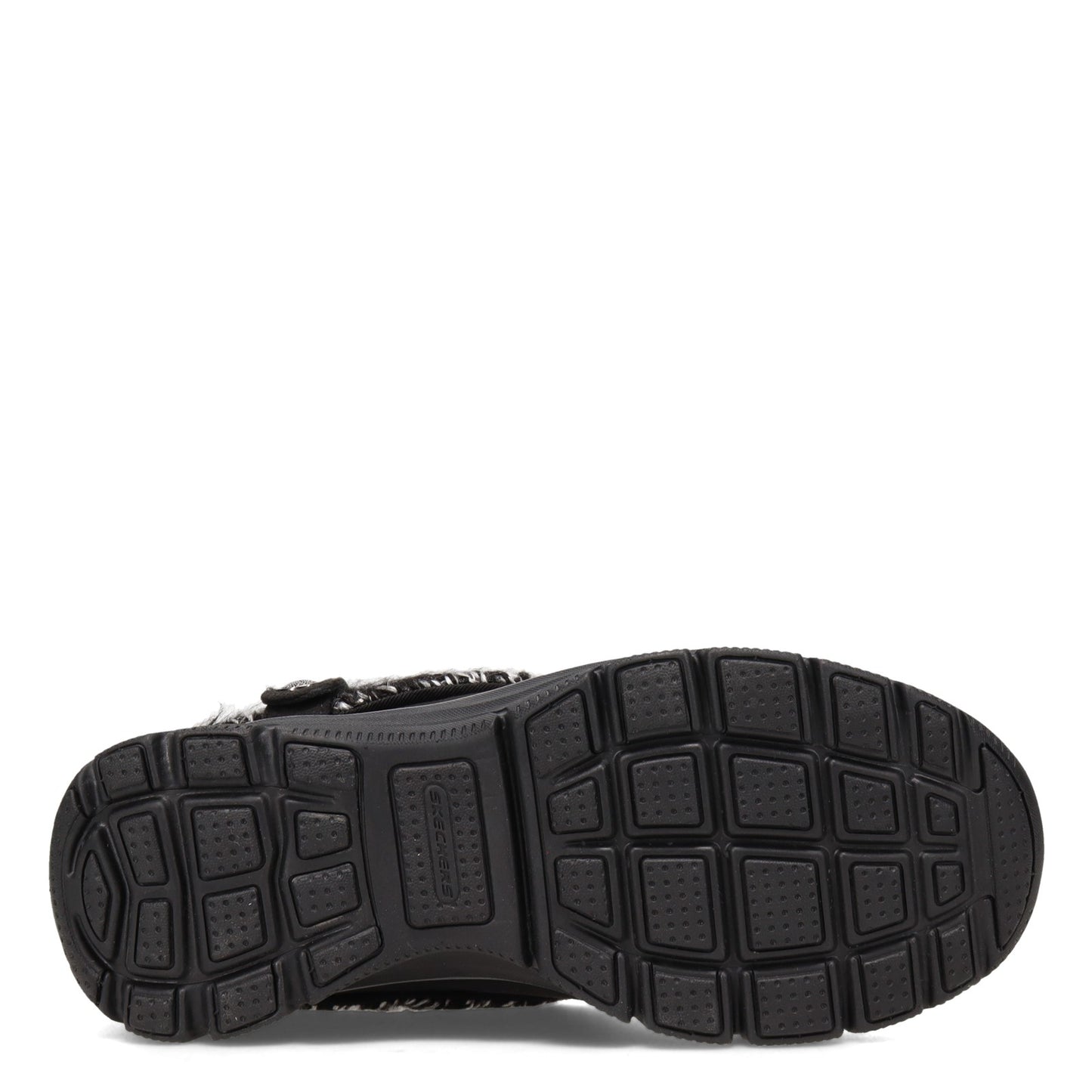 Peltz Shoes Women's Skechers Easy Going - Good Duo Fold Clog Black 167263-BLK