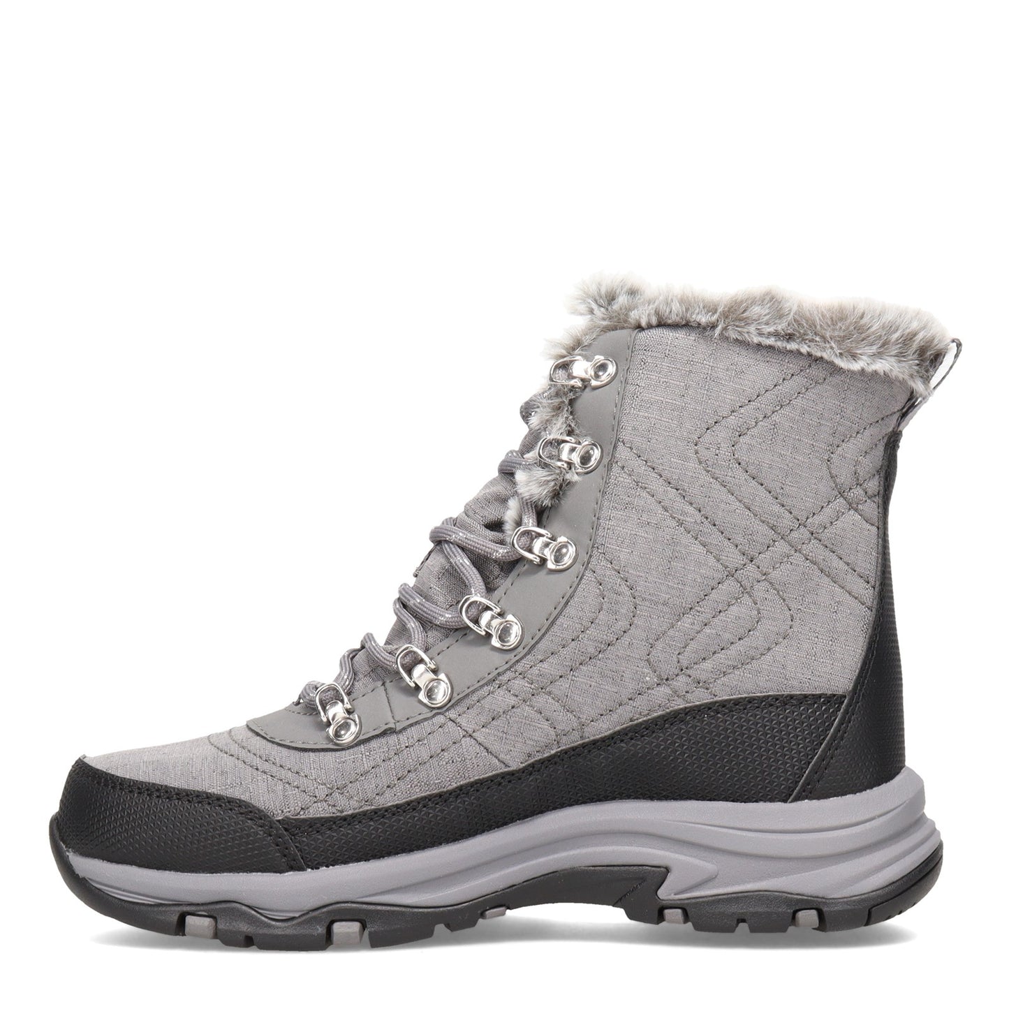 Peltz Shoes Women's Skechers Trego - Cold Blues Boot Charcoal 167283-CCL