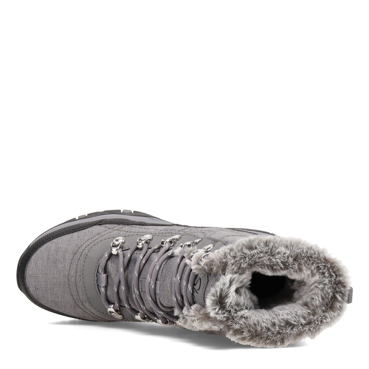 Peltz Shoes Women's Skechers Trego - Cold Blues Boot Charcoal 167283-CCL