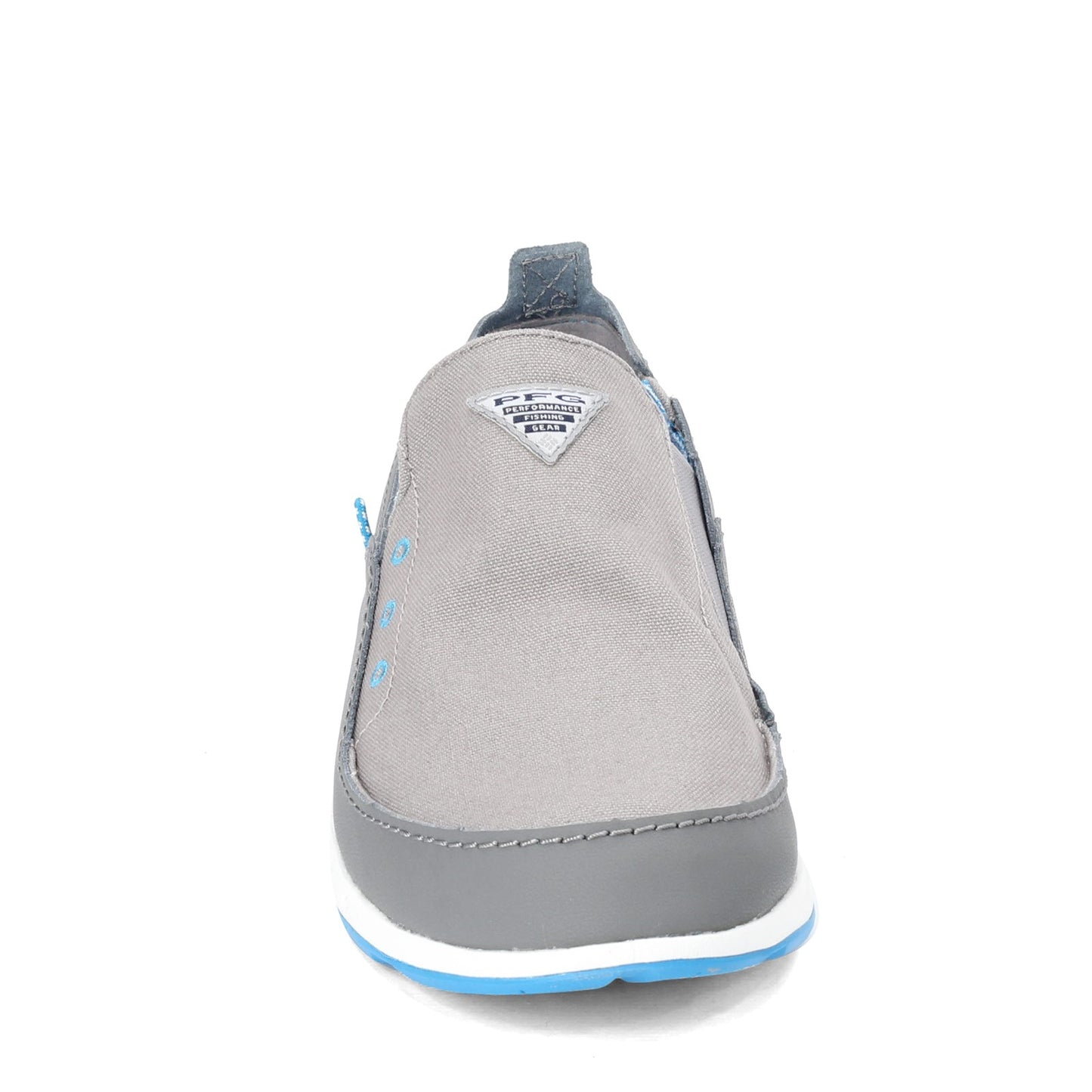 Peltz Shoes Men's Columbia Bahama Vent PFG Slip-On GREY BLUE 1673141-029