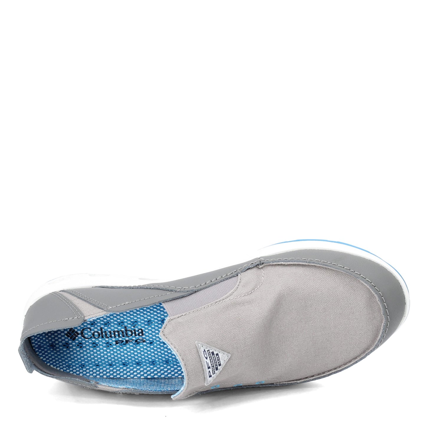 Peltz Shoes Men's Columbia Bahama Vent PFG Slip-On GREY BLUE 1673141-029
