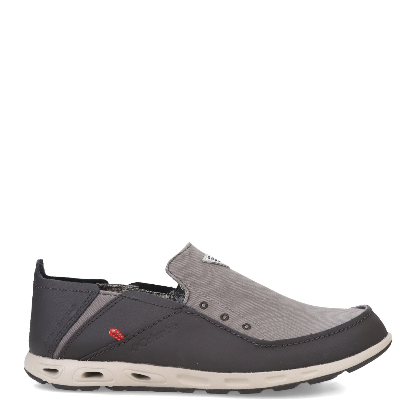 Peltz Shoes Men's Columbia Bahama Vent PFG Slip On - Wide Width TITANIUM 1673142-049