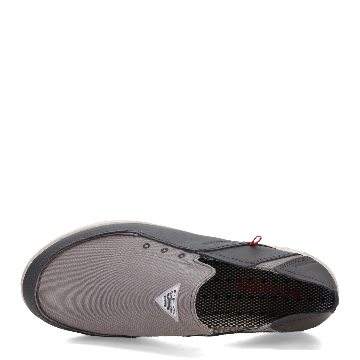Peltz Shoes Men's Columbia Bahama Vent PFG Slip On - Wide Width TITANIUM 1673142-049