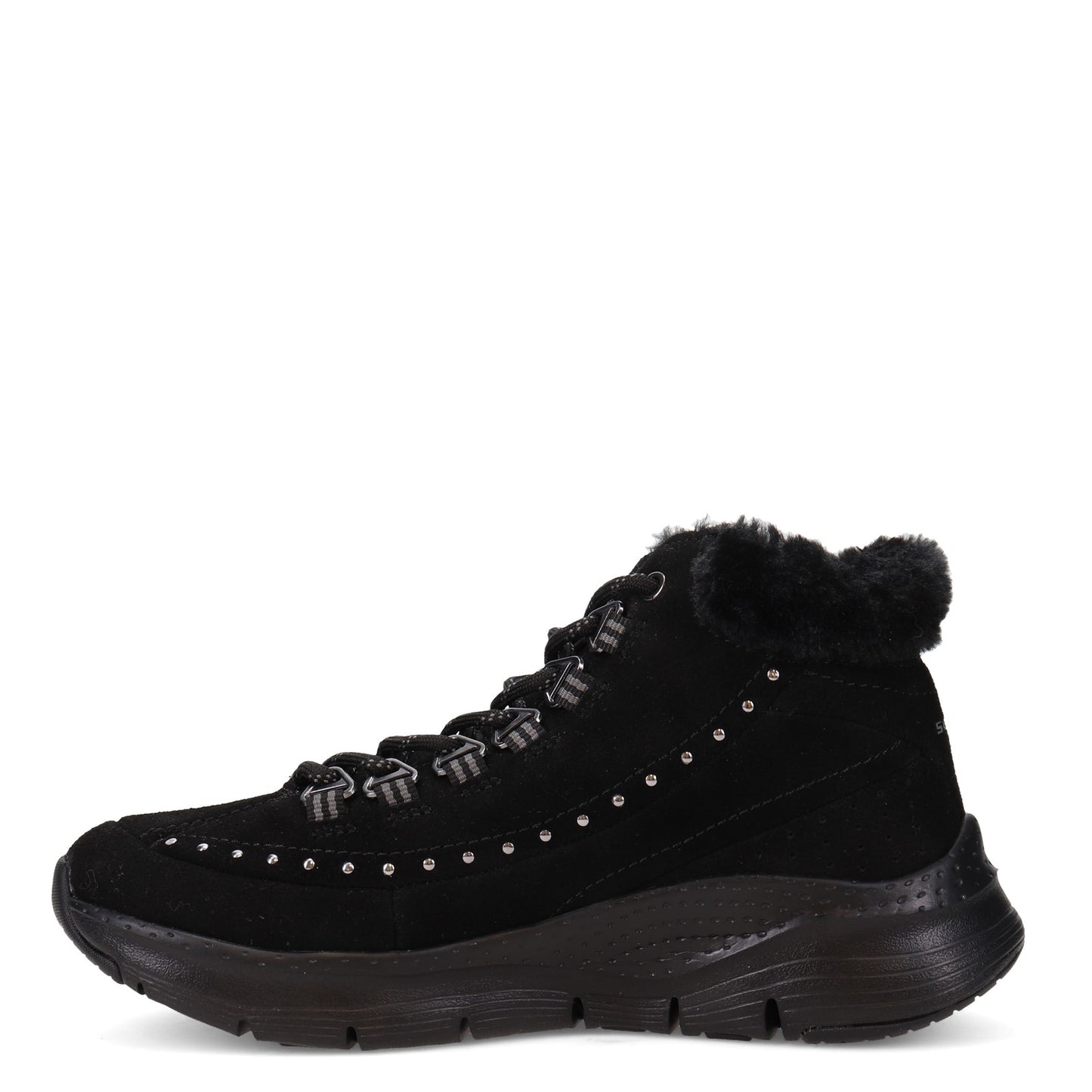 Peltz Shoes Women's Skechers Arch Fit - Goodnight Boot Black 167325-BBK