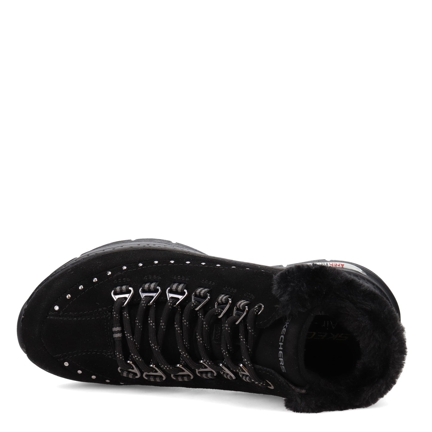 Peltz Shoes Women's Skechers Arch Fit - Goodnight Boot Black 167325-BBK