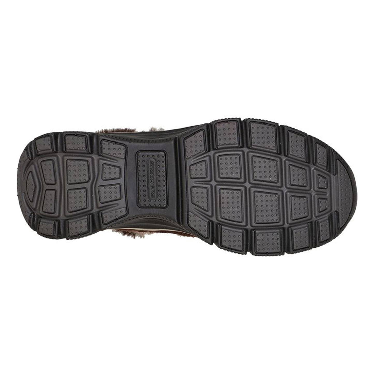 Peltz Shoes Women's Skechers Relaxed Fit: Easy Going - Warmhearted Boot Chocolate 167329-CHOC