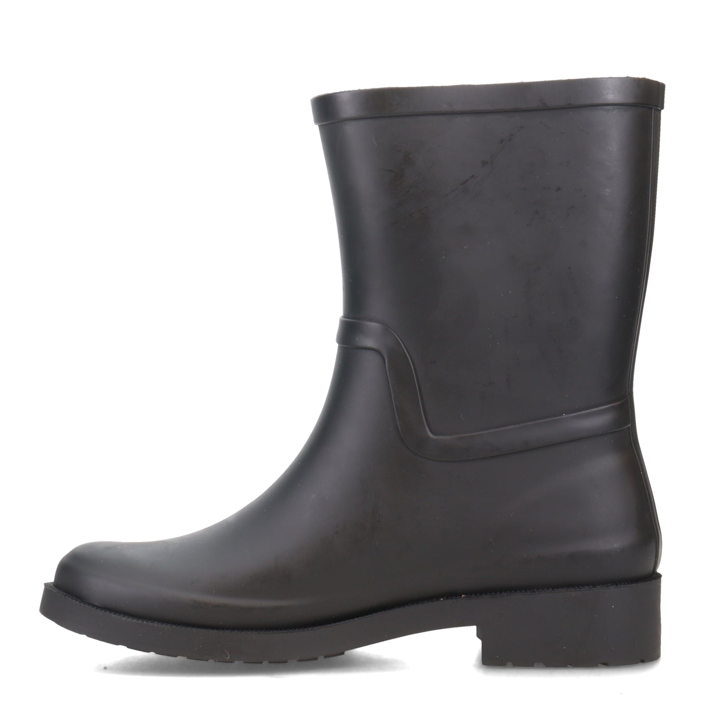 Peltz Shoes Women's Skechers Arch Fit Rain Boot Black 167380-BBK