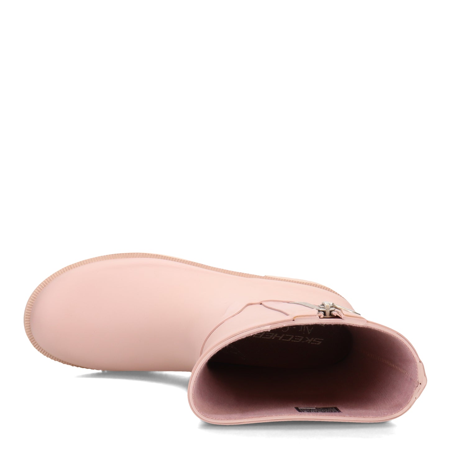 Peltz Shoes Women's Skechers Arch Fit Rain Boot Blush 167380-BLSH