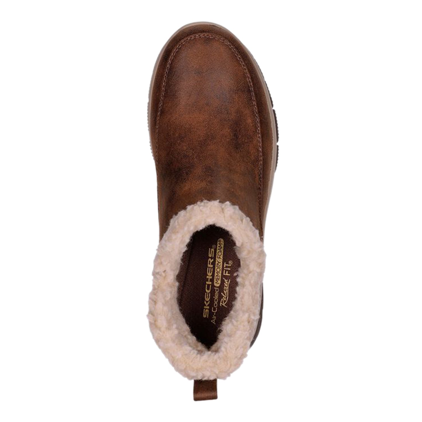 Peltz Shoes Women's Skechers Easy Going - Gold Rush Boot Chocolate 167402-CHOC