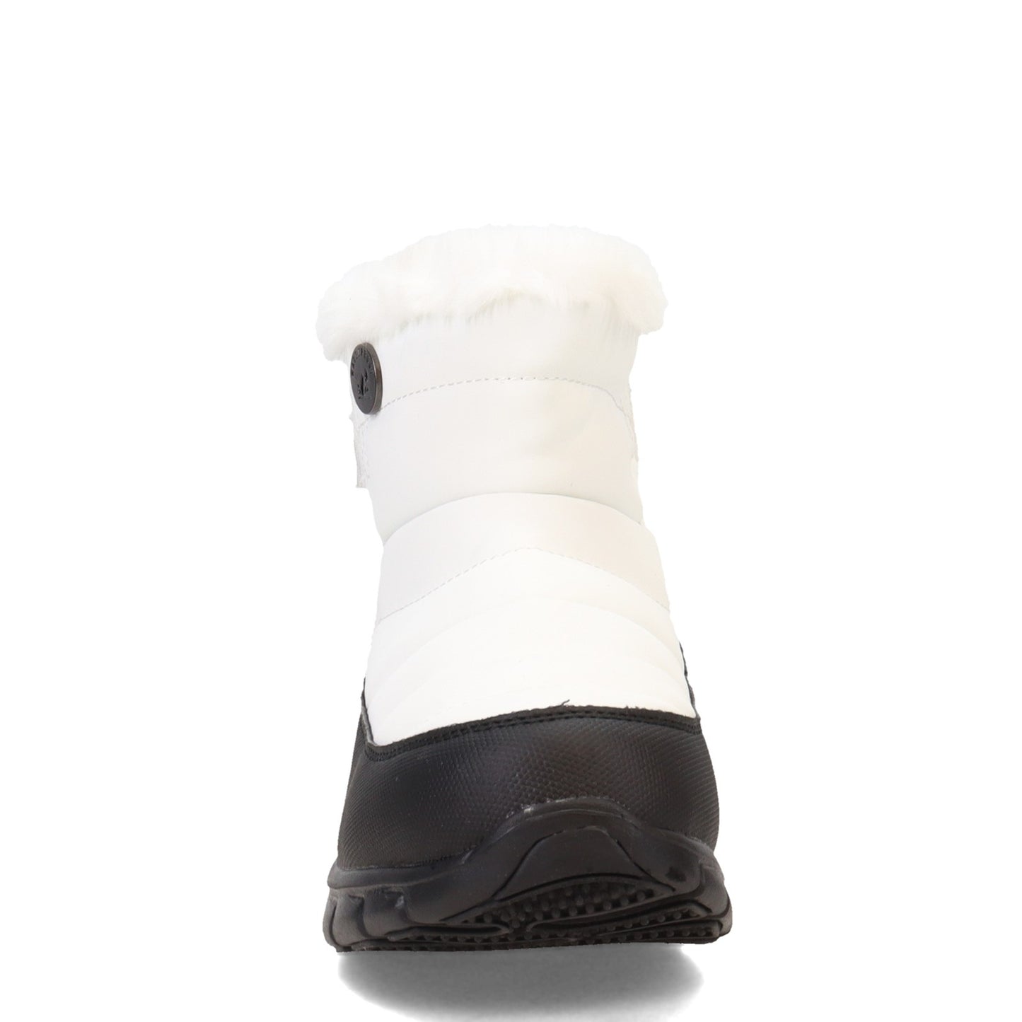 Peltz Shoes Women's Skechers Synergy - Nocturne Boot White 167423-WBK