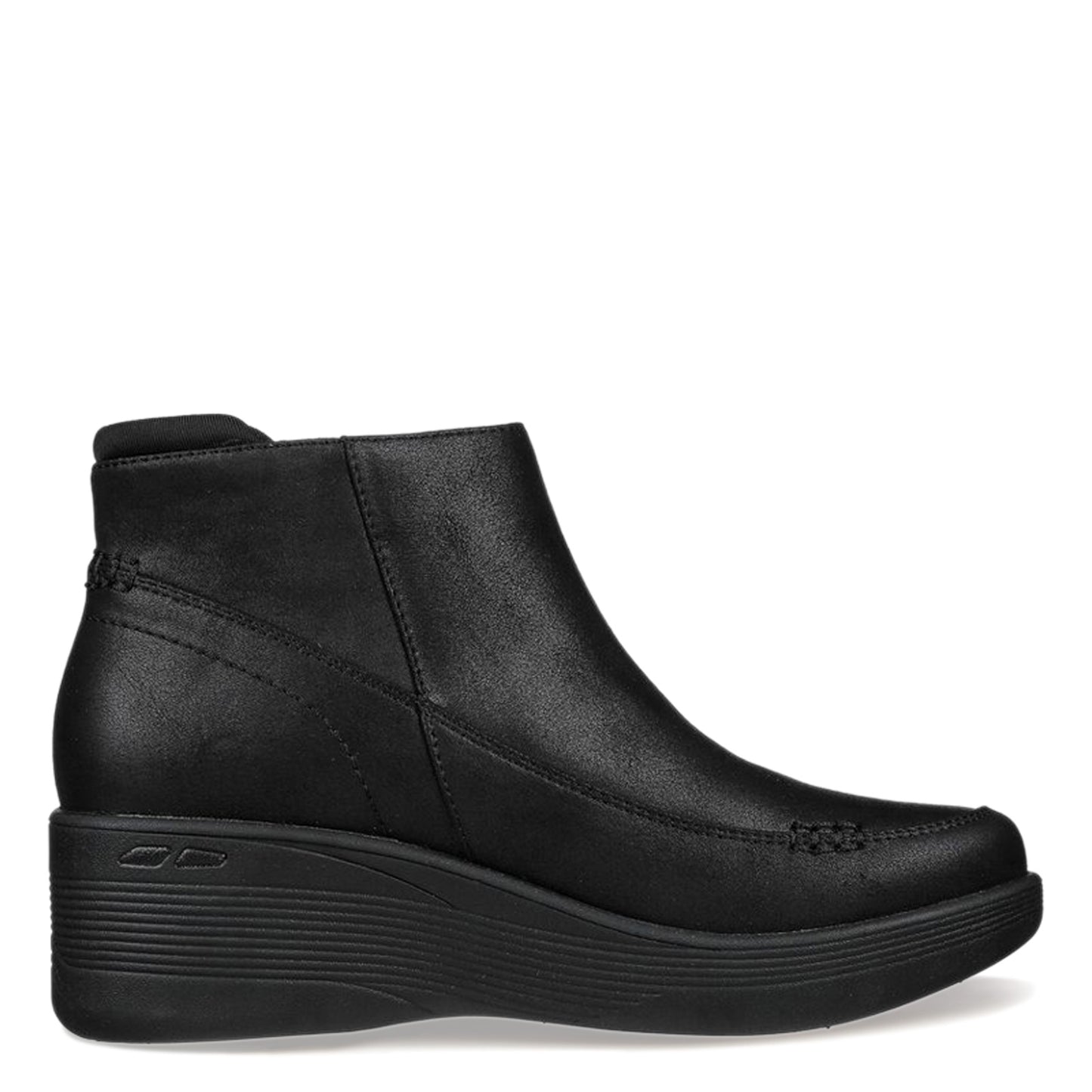 Peltz Shoes Women's Skechers Pier-Lite - Natural Charm Boot BLACK 167578-BBK