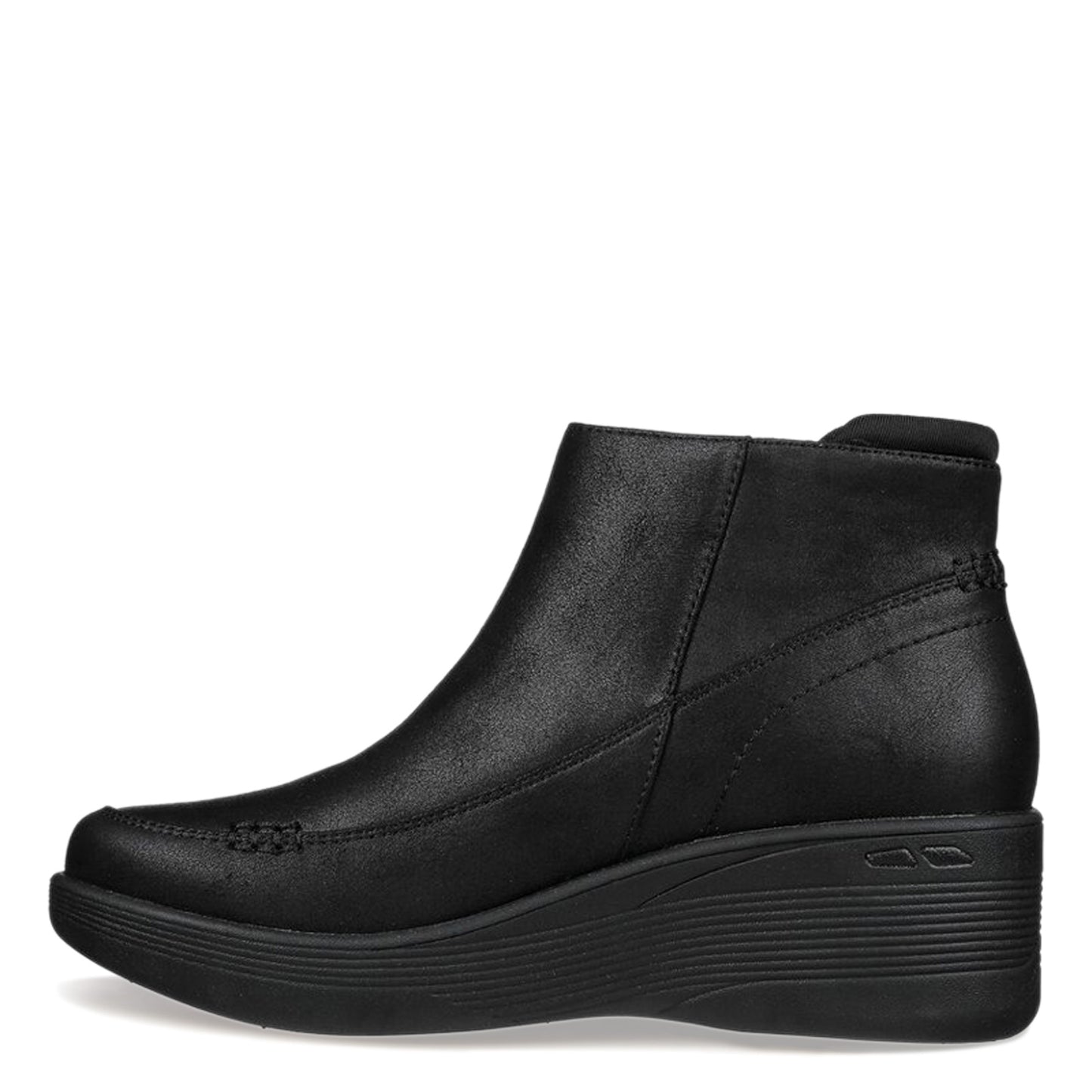 Peltz Shoes Women's Skechers Pier-Lite - Natural Charm Boot BLACK 167578-BBK