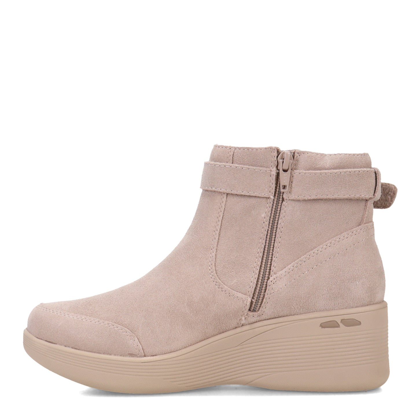 Peltz Shoes Women's Skechers Pier-Lite - Night Valley Boot Taupe 167579-TPE