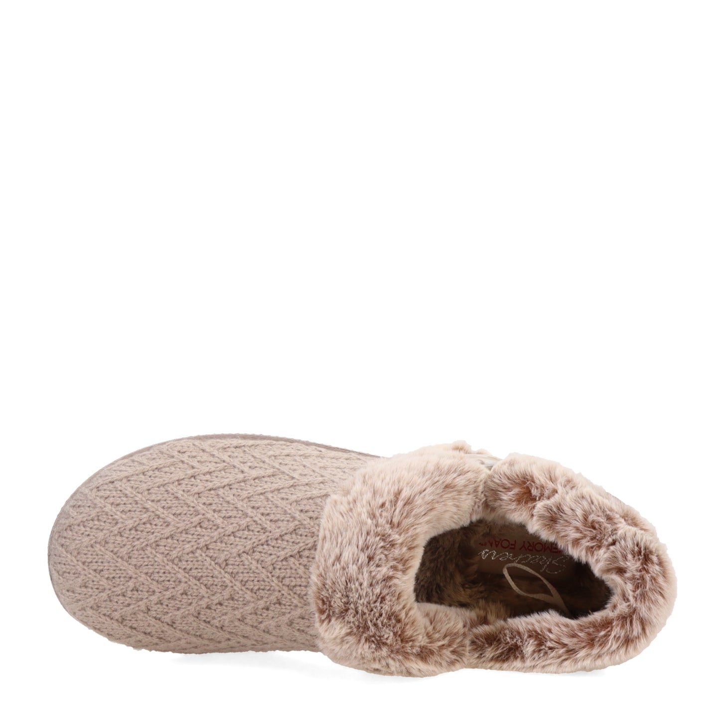 Peltz Shoes Women’s Skechers Cozy Campfire - Girls Night In Slipper Taupe 167684-TPE
