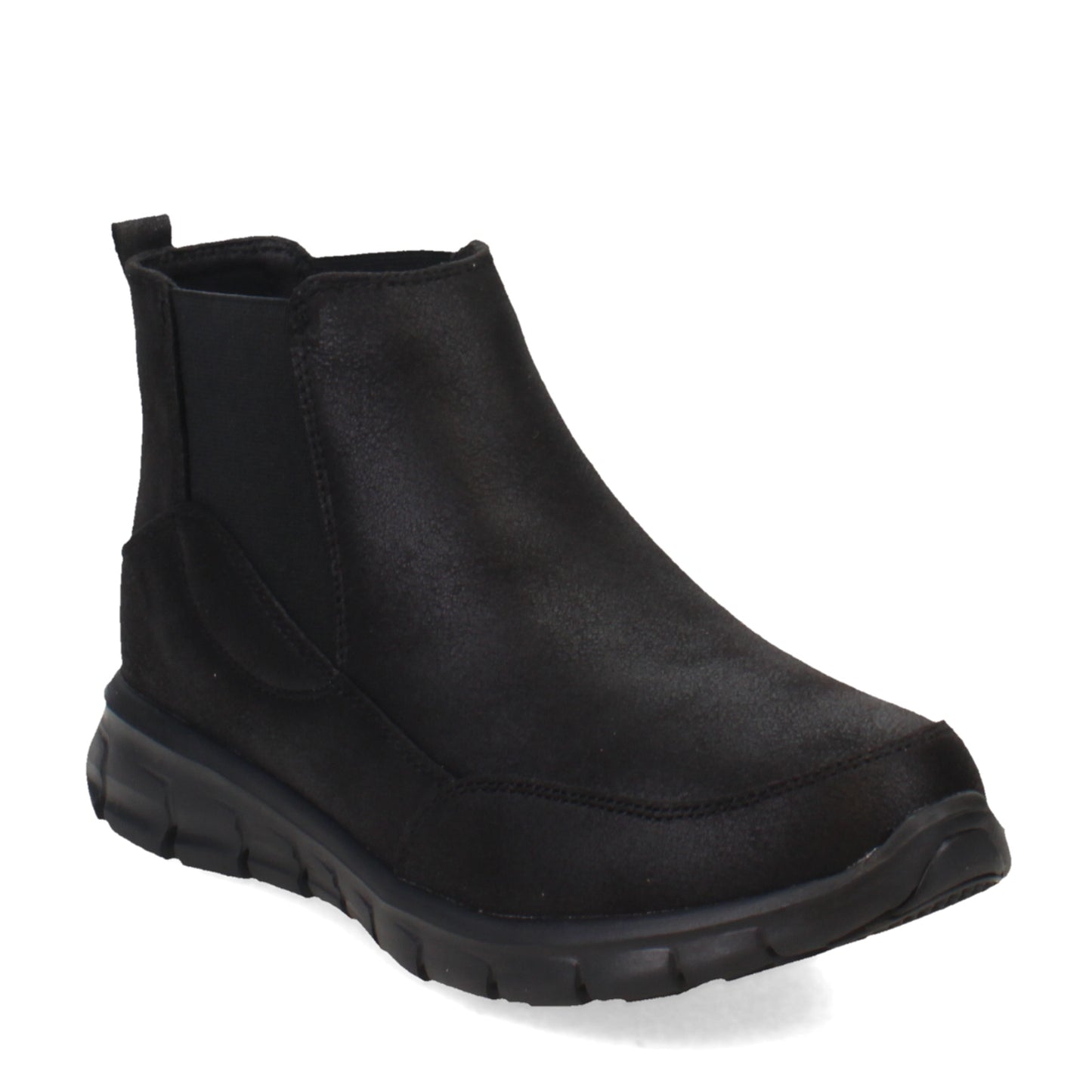 Peltz Shoes Women's Skechers Synergy Chelsea Boot Black 167934-BBK
