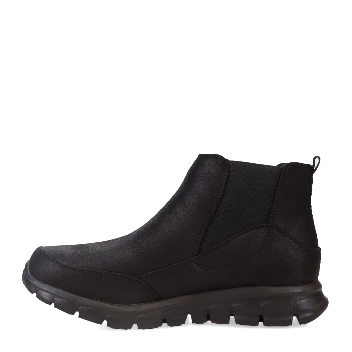 Peltz Shoes Women's Skechers Synergy Chelsea Boot Black 167934-BBK