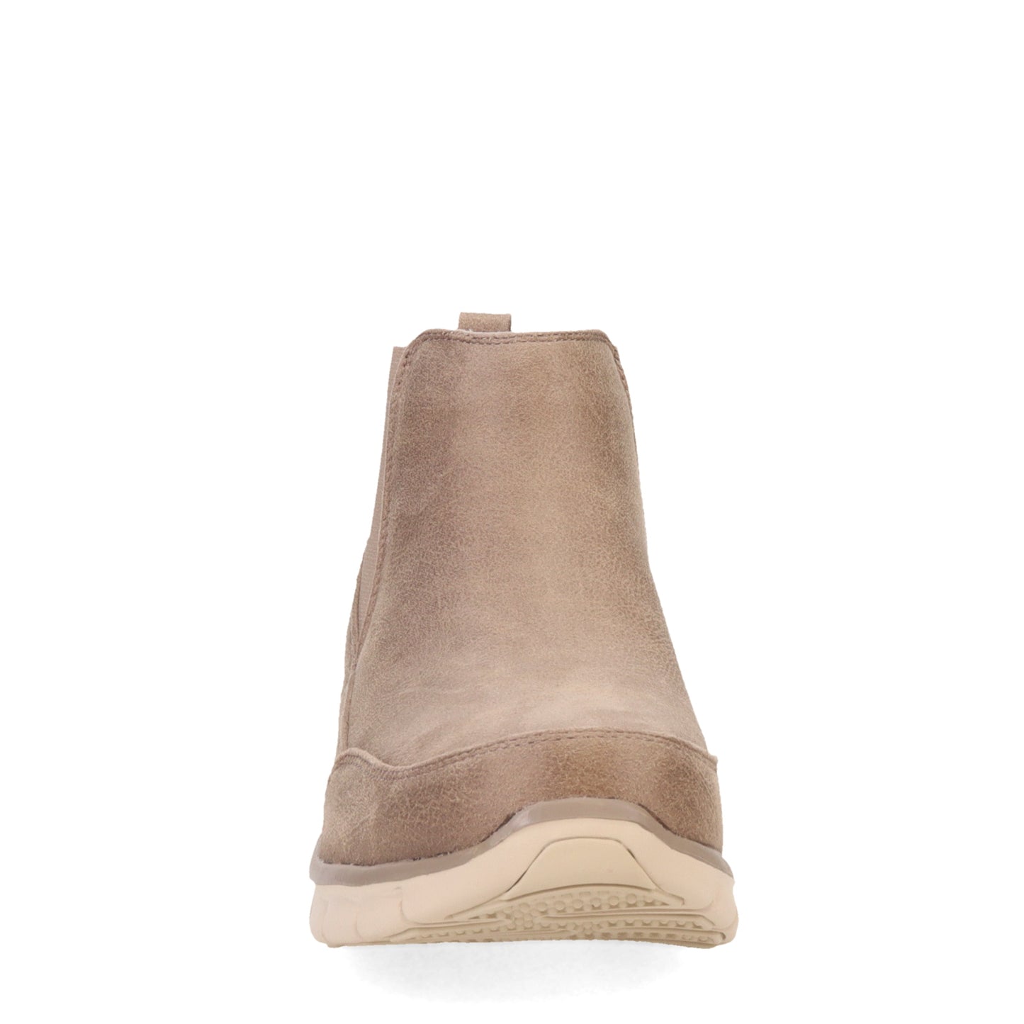 Peltz Shoes Women's Skechers Synergy Chelsea Boot Taupe 167934-TPE