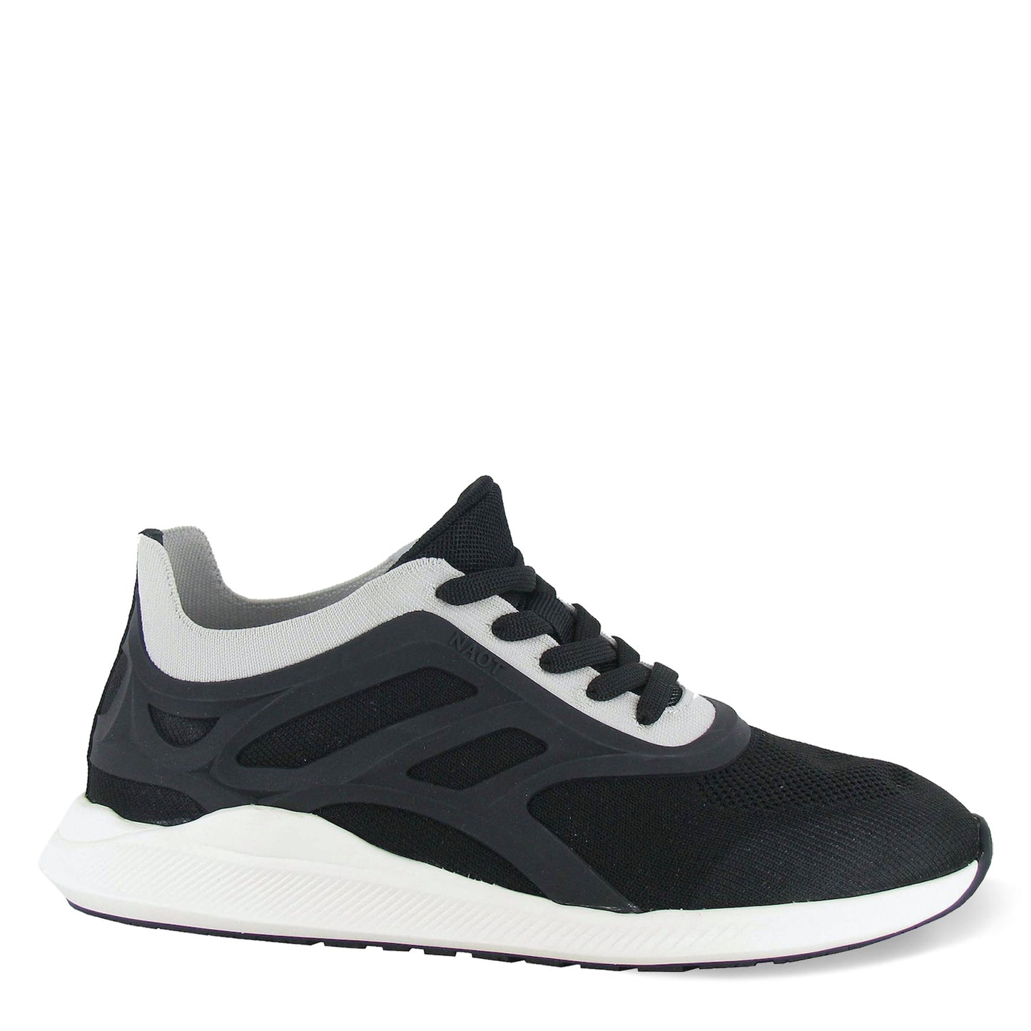 Peltz Shoes Women’s Naot Krypton Sneaker Black/Gray 17491-84B