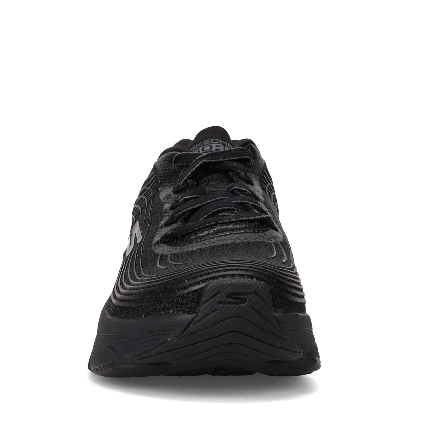 Peltz Shoes Women's Skechers GOrun Max Cushioning Elite Sneaker BLACK 17693-BBK