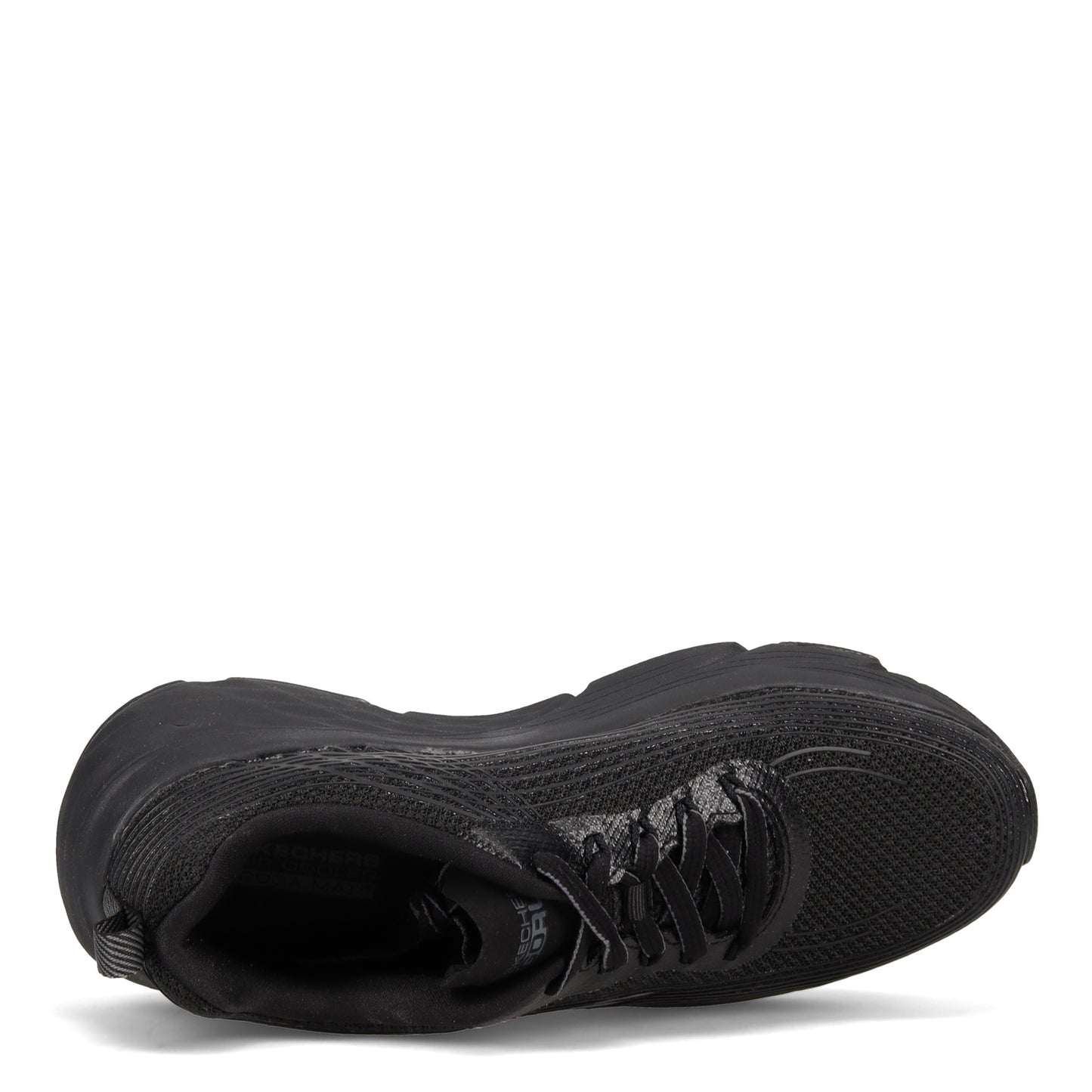 Peltz Shoes Women's Skechers GOrun Max Cushioning Elite Sneaker BLACK 17693-BBK