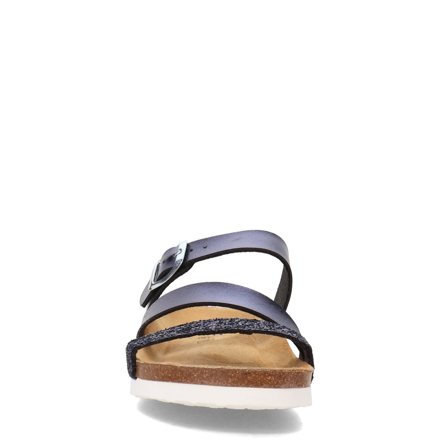 Peltz Shoes Women's ara Felipa Sandal BLUE METALLIC 17703-02