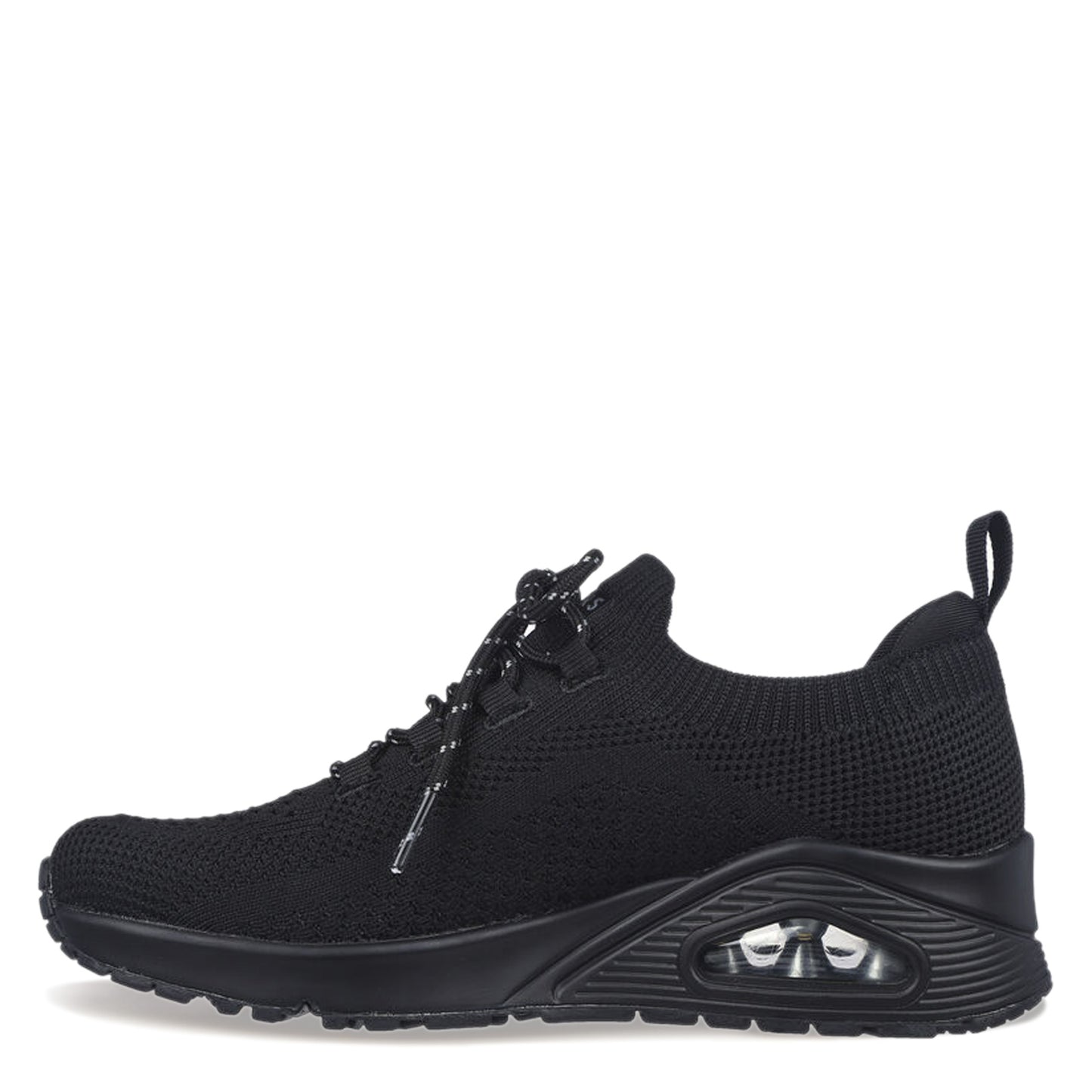 Peltz Shoes Women's Skechers Street Uno - Everywear Sneaker Black 177102-BBK