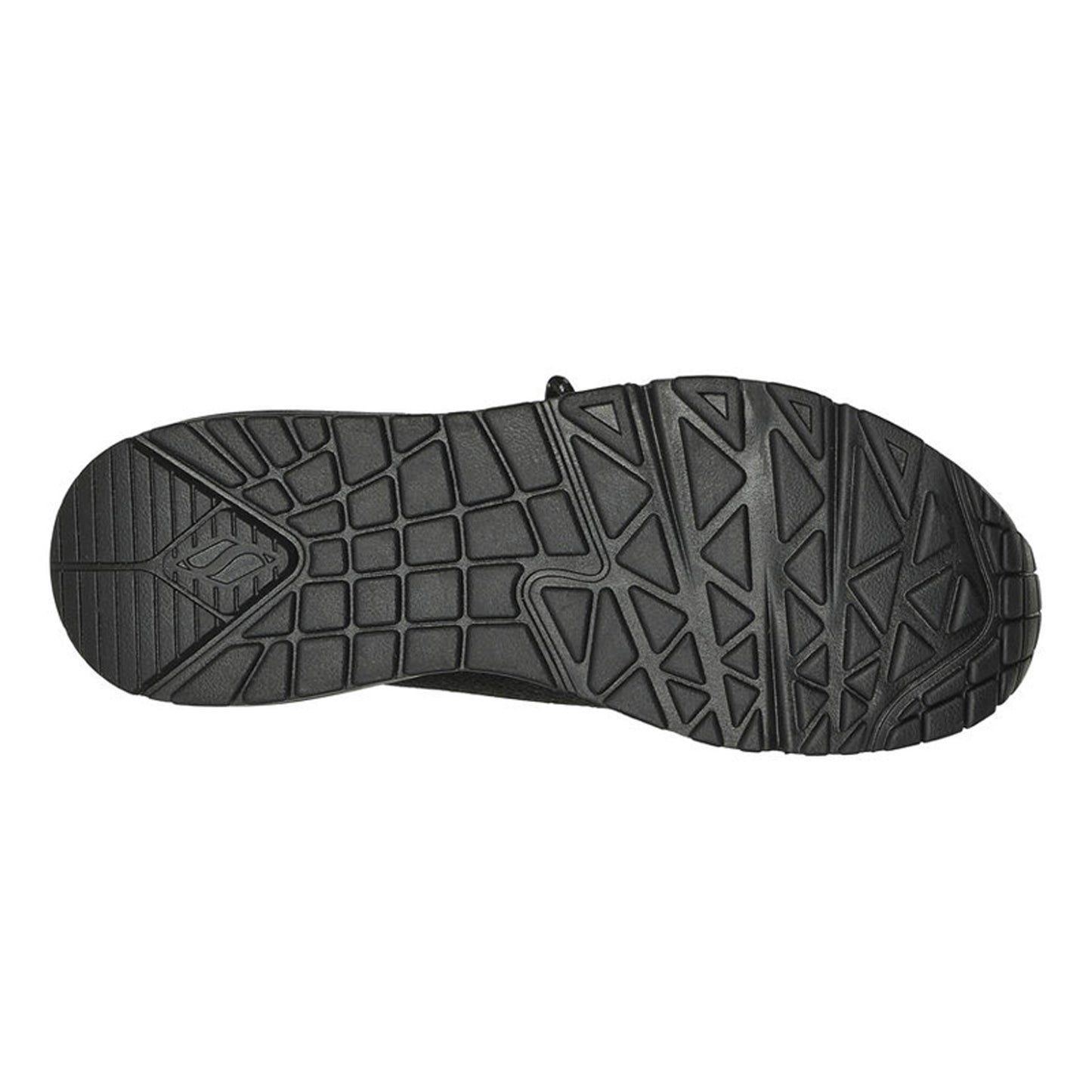 Peltz Shoes Women's Skechers Street Uno - Everywear Sneaker Black 177102-BBK